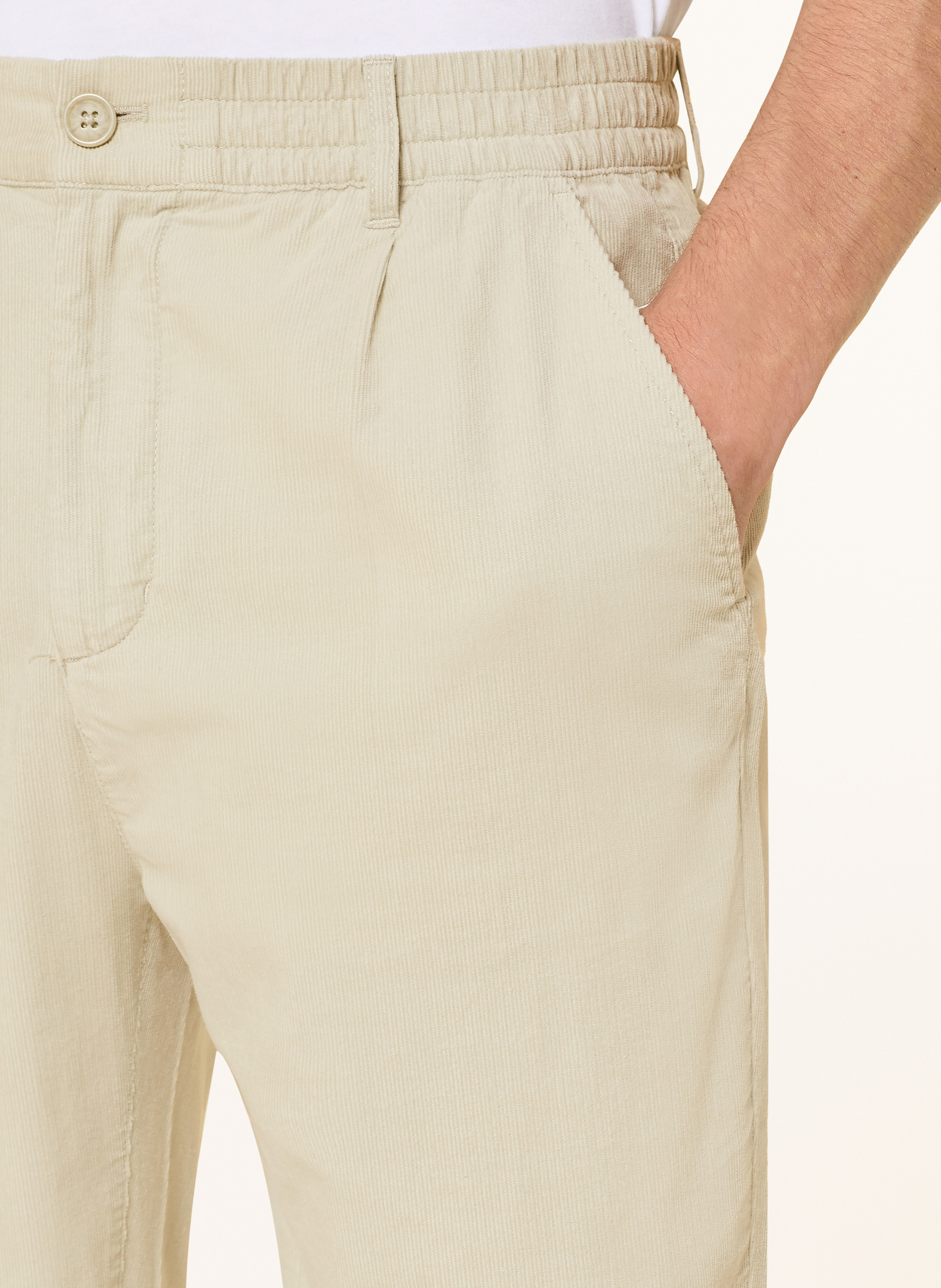 Thumbnail - Tommy Jeans Cordchino Isaac Tapered Fit gruen