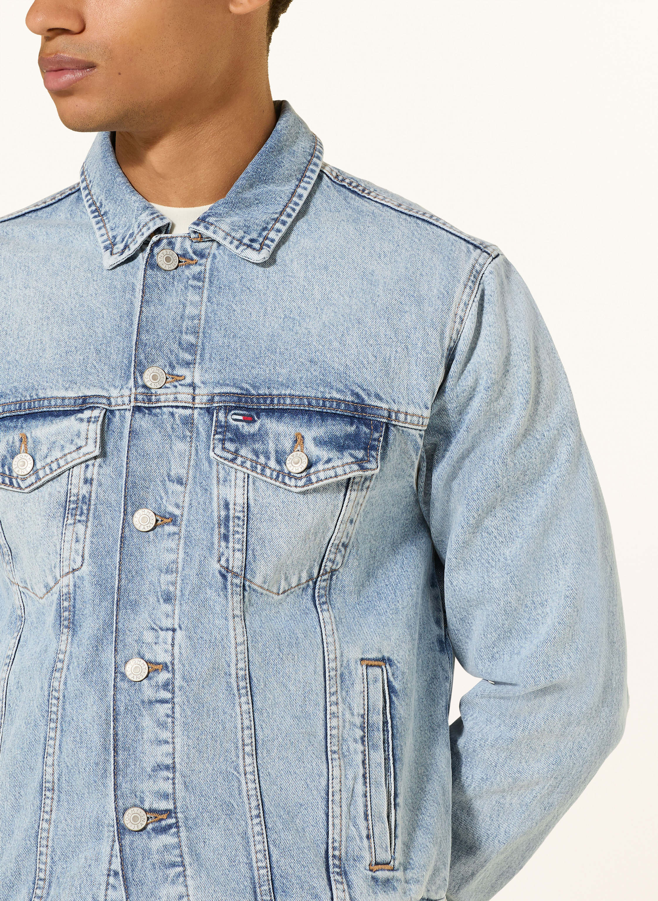 Thumbnail - Tommy Jeans Jeansjacke Ryan blau