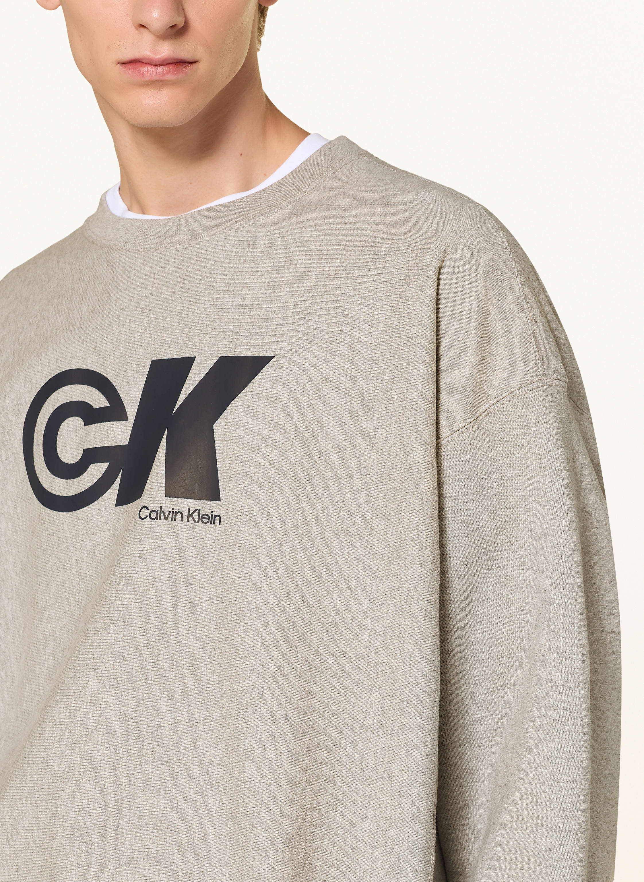Thumbnail - Calvin Klein Jeans Sweatshirt grau