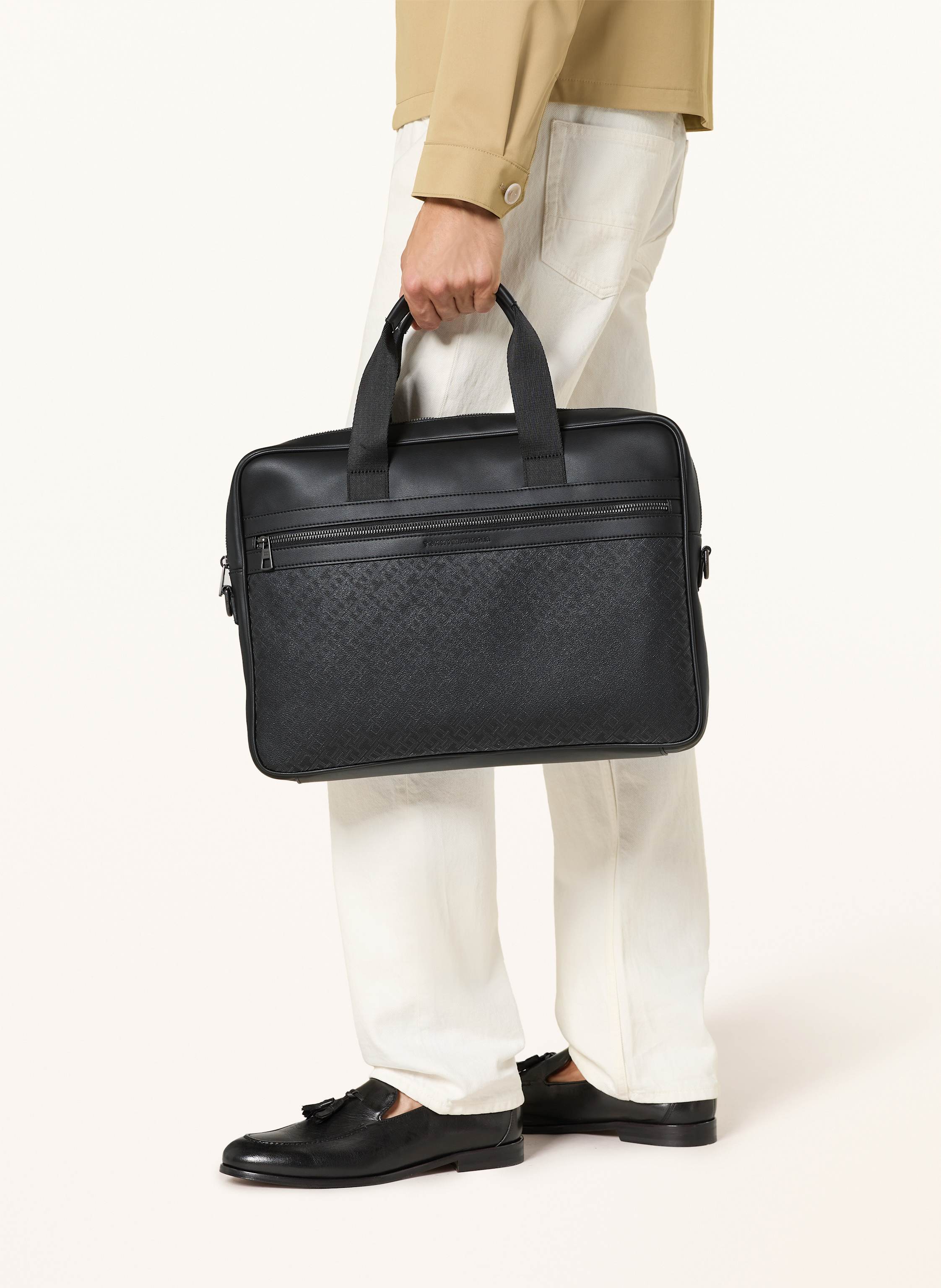 Thumbnail - Tommy Hilfiger Laptop-Tasche schwarz