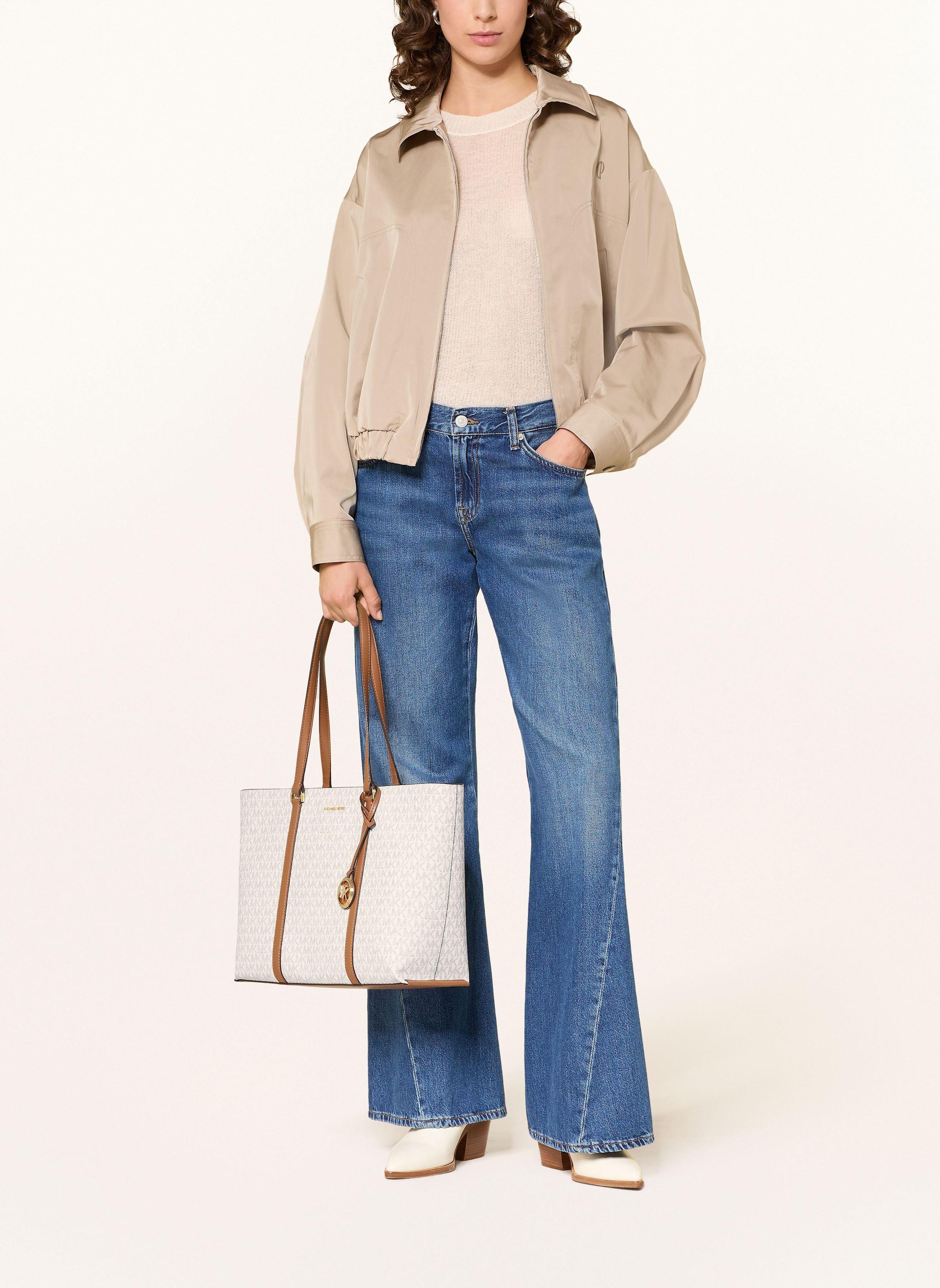 Thumbnail - Michael Kors Shopper Temple Large weiss