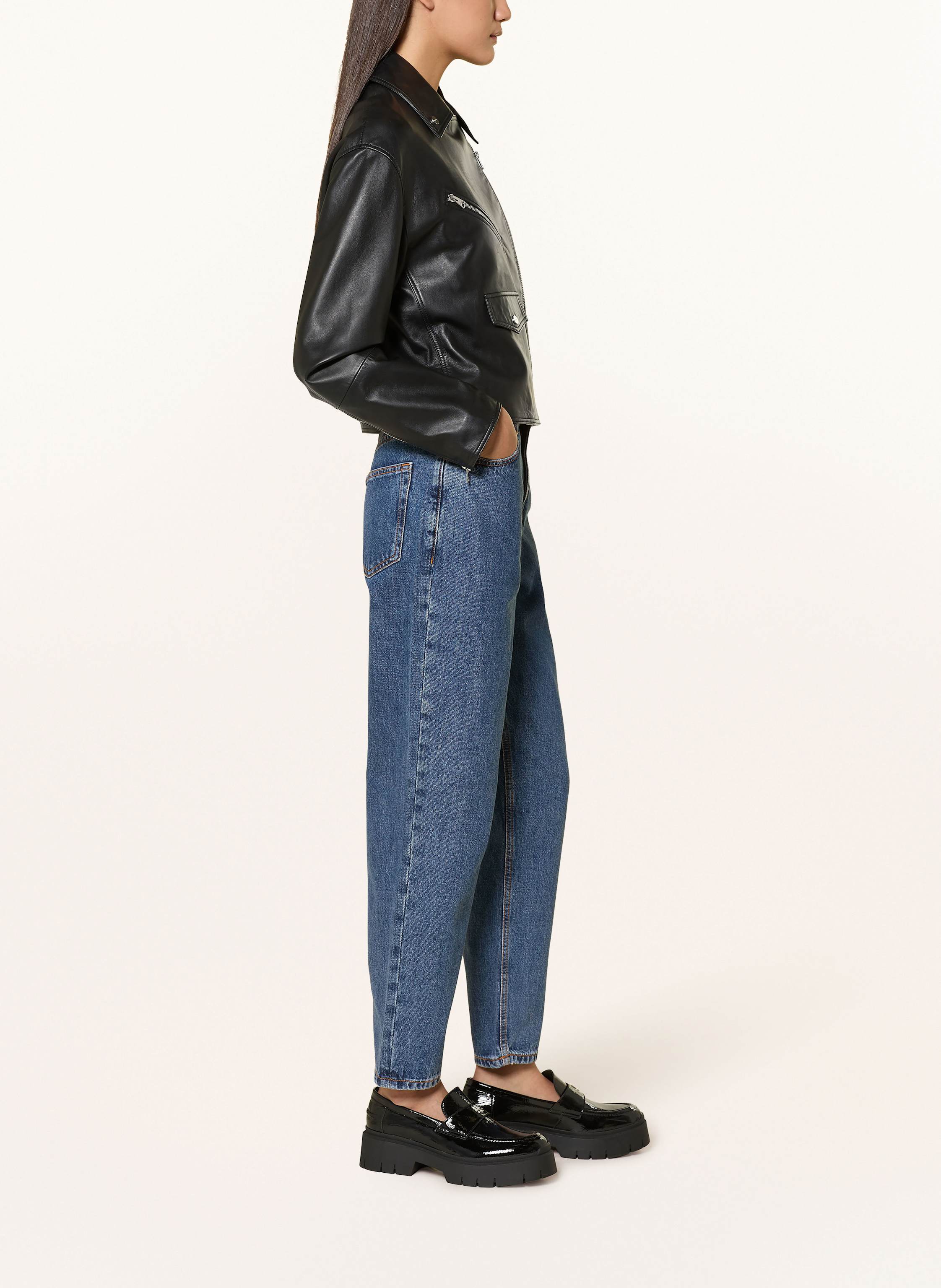 Thumbnail - Hugo Mom Jeans Garlene blau