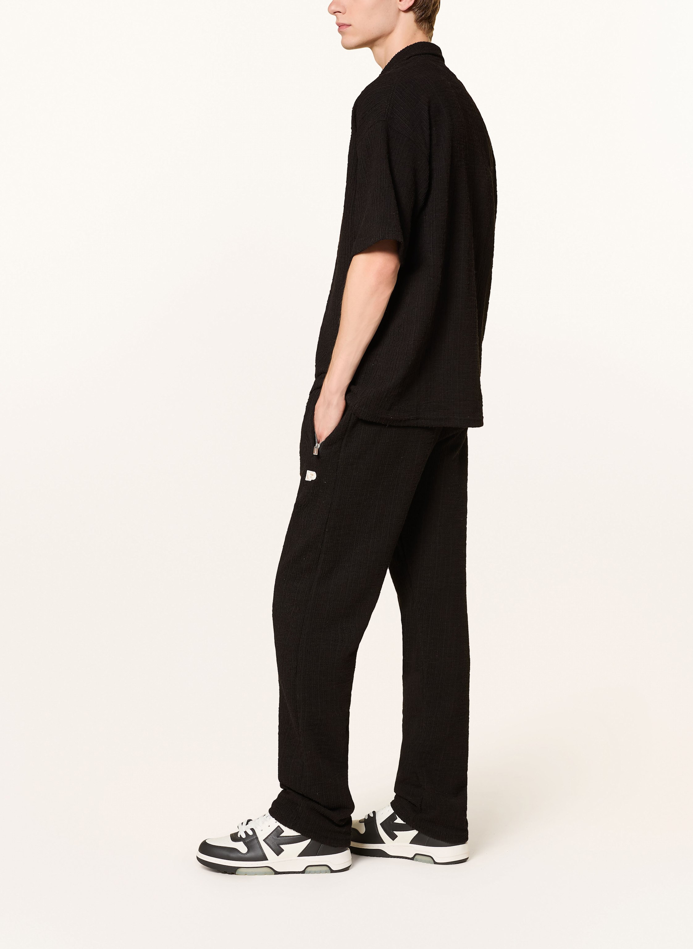 Thumbnail - Pegador Hose Libco Im Jogging-Stil Wide Fit schwarz