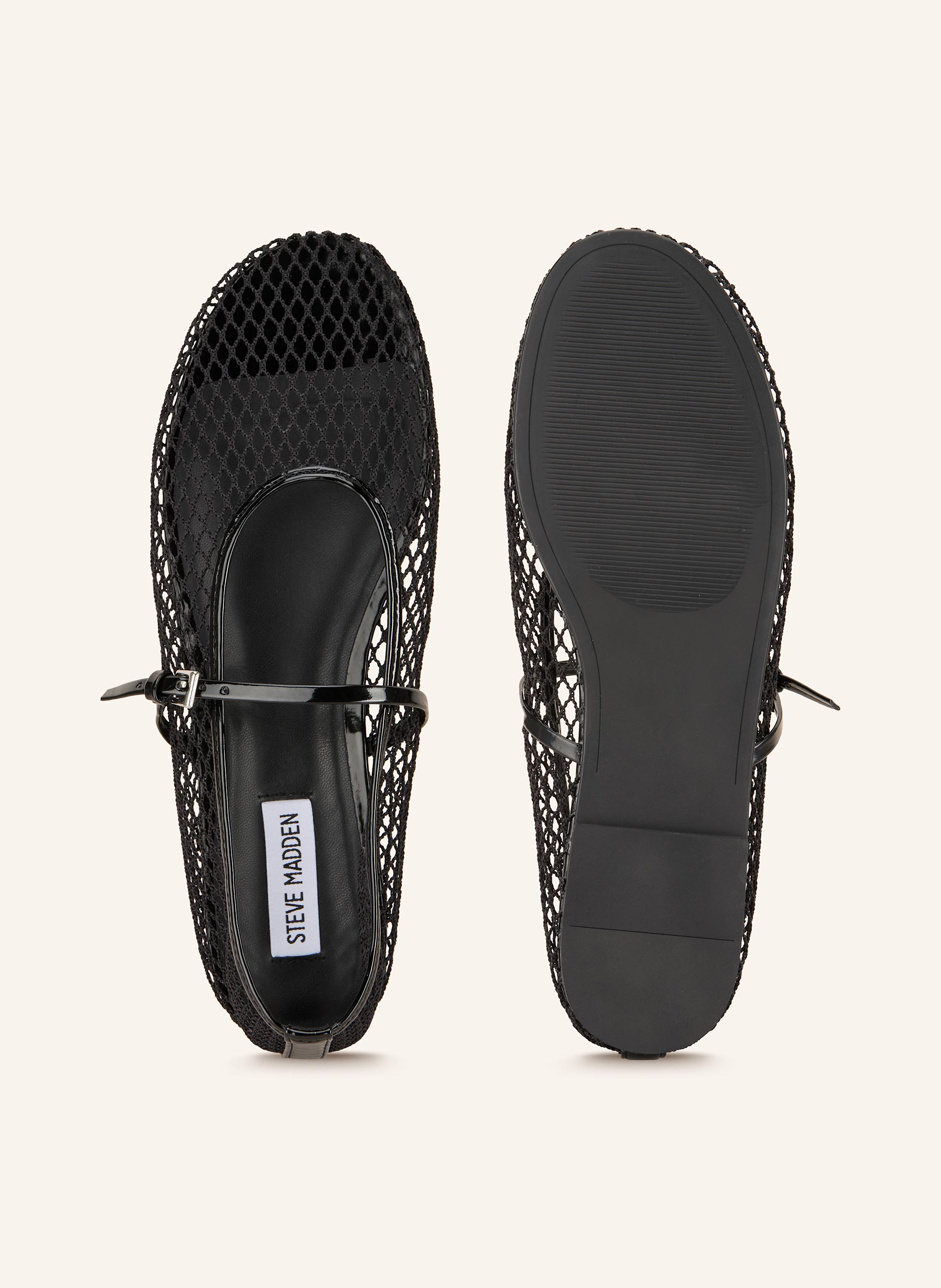 Thumbnail - Steve Madden Mary-Jane-Ballerinas Mags schwarz