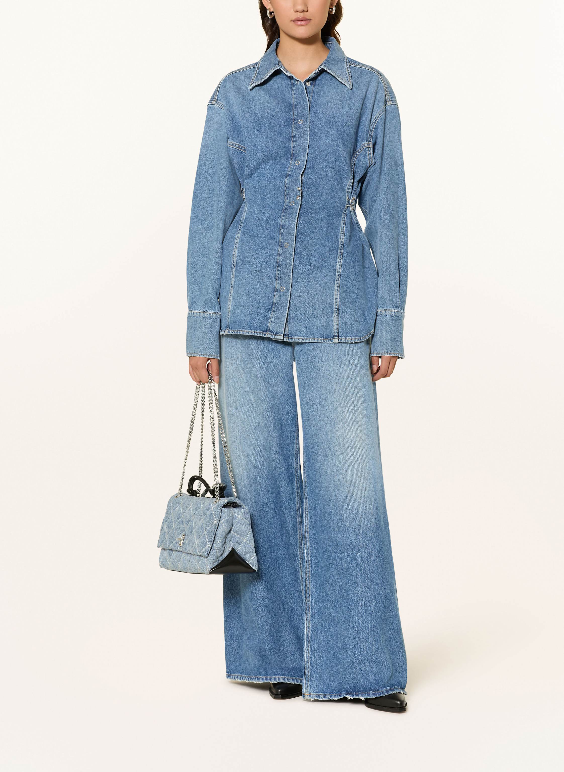 Thumbnail - Marc Jacobs Handtasche The Dual Chain Large blau