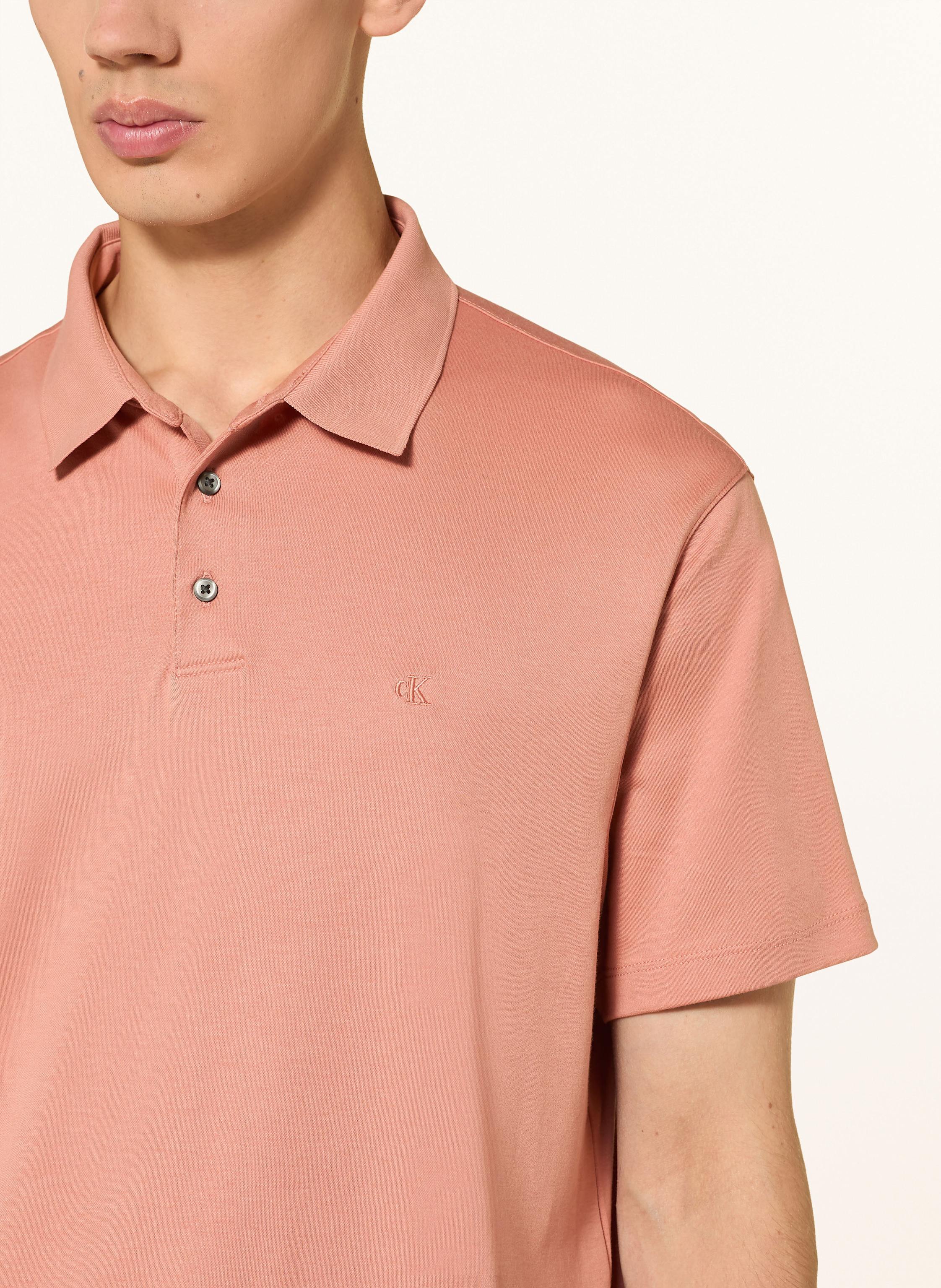 Thumbnail - Calvin Klein Jersey-Poloshirt Classic Fit rosa