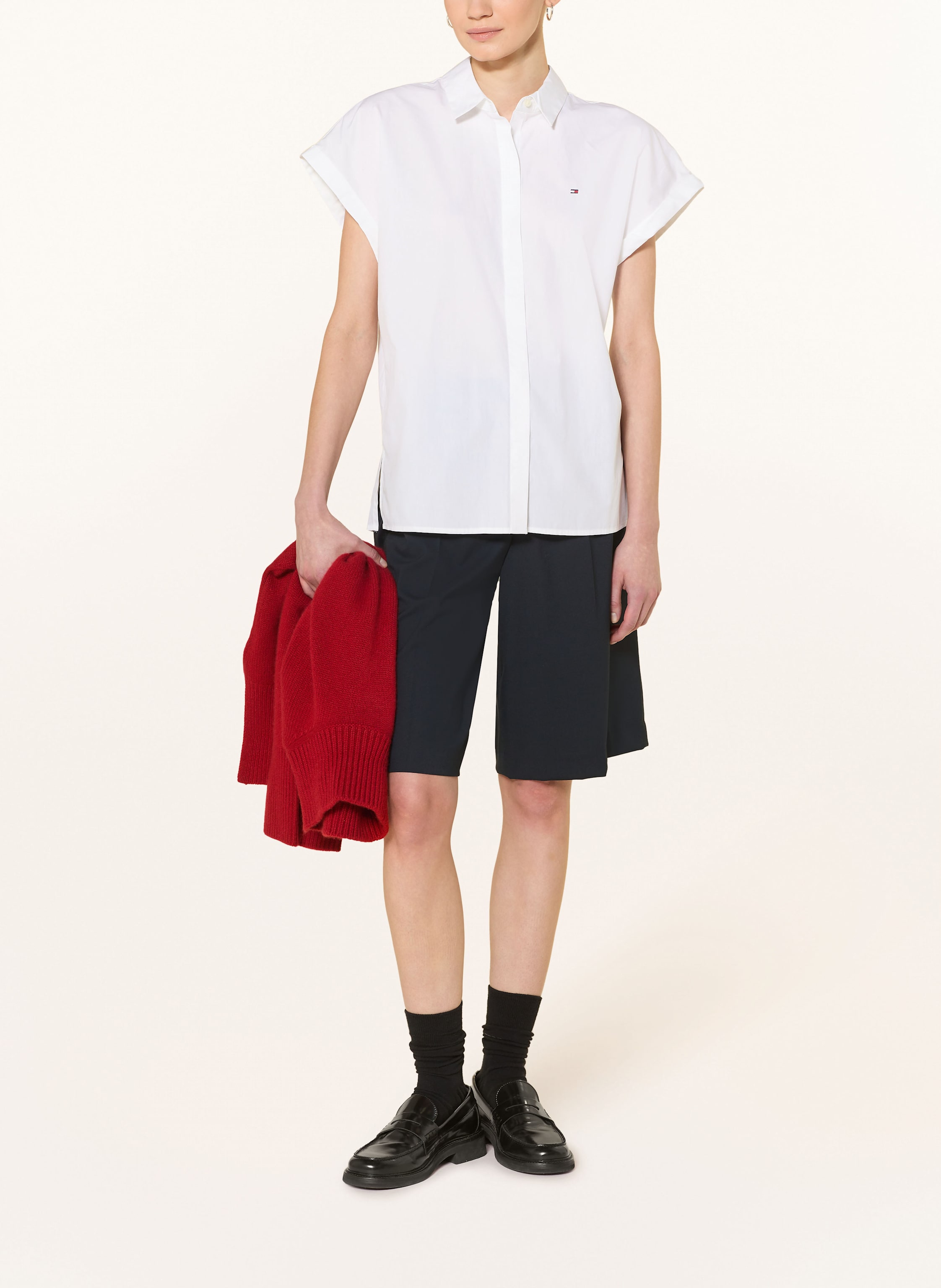 Thumbnail - Tommy Hilfiger Hemdbluse weiss