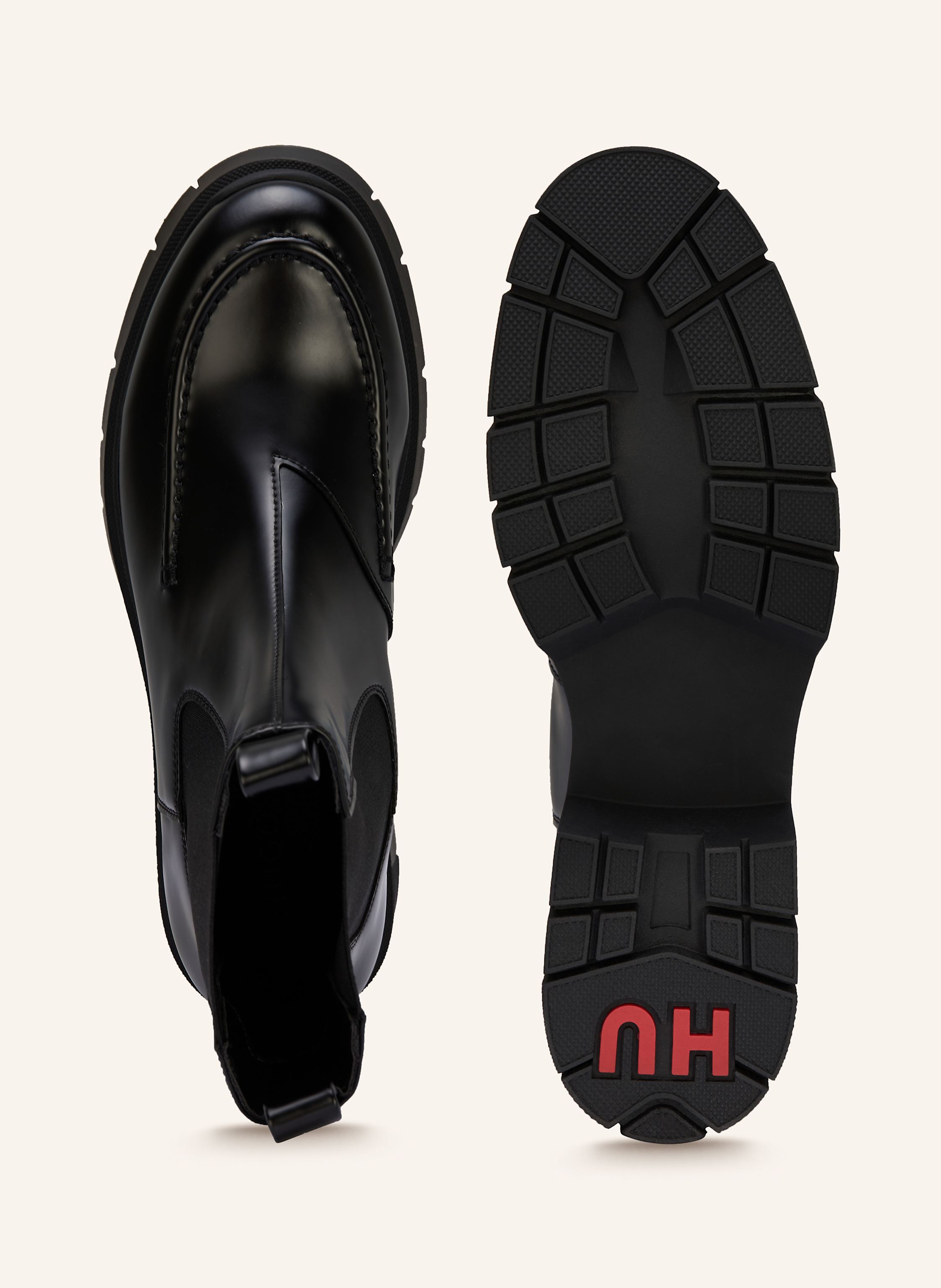 Thumbnail - Hugo Chelsea-Boots Kris schwarz