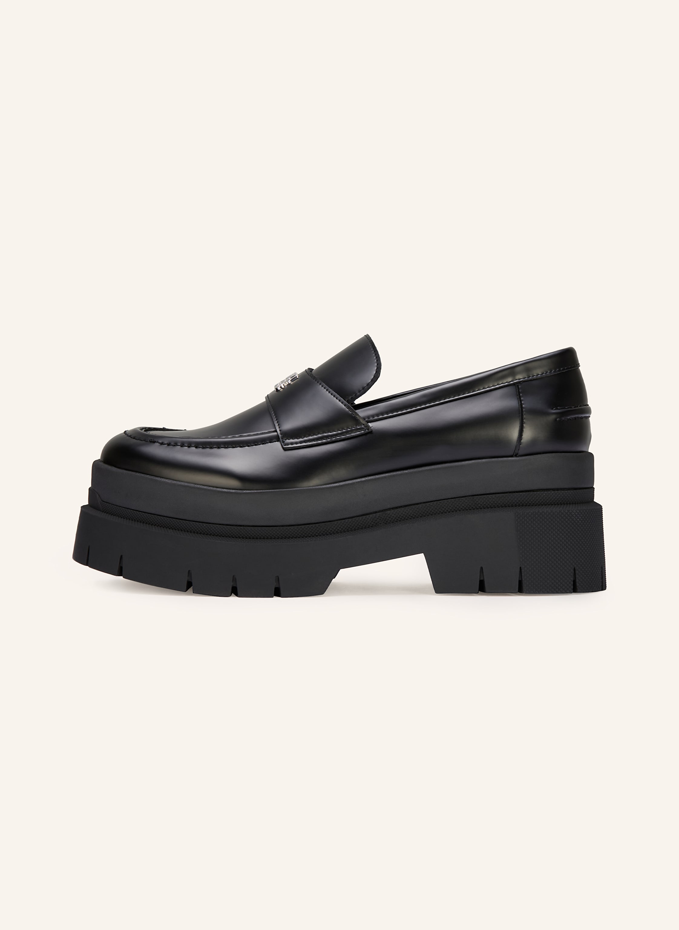 Thumbnail - Hugo Plateau-Slipper Kris schwarz