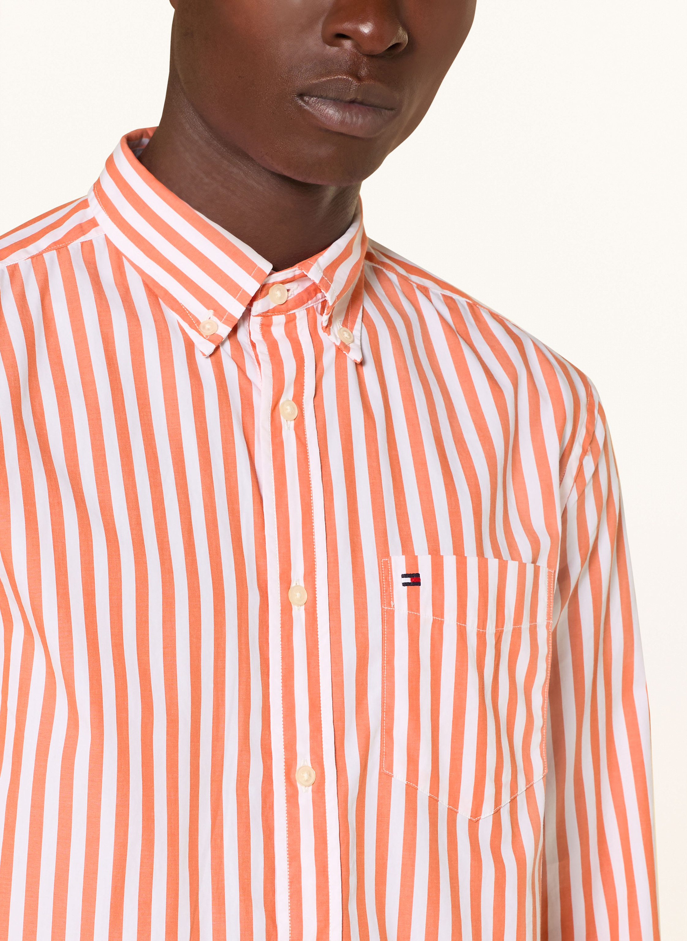 Thumbnail - Tommy Hilfiger Hemd Regular Fit orange