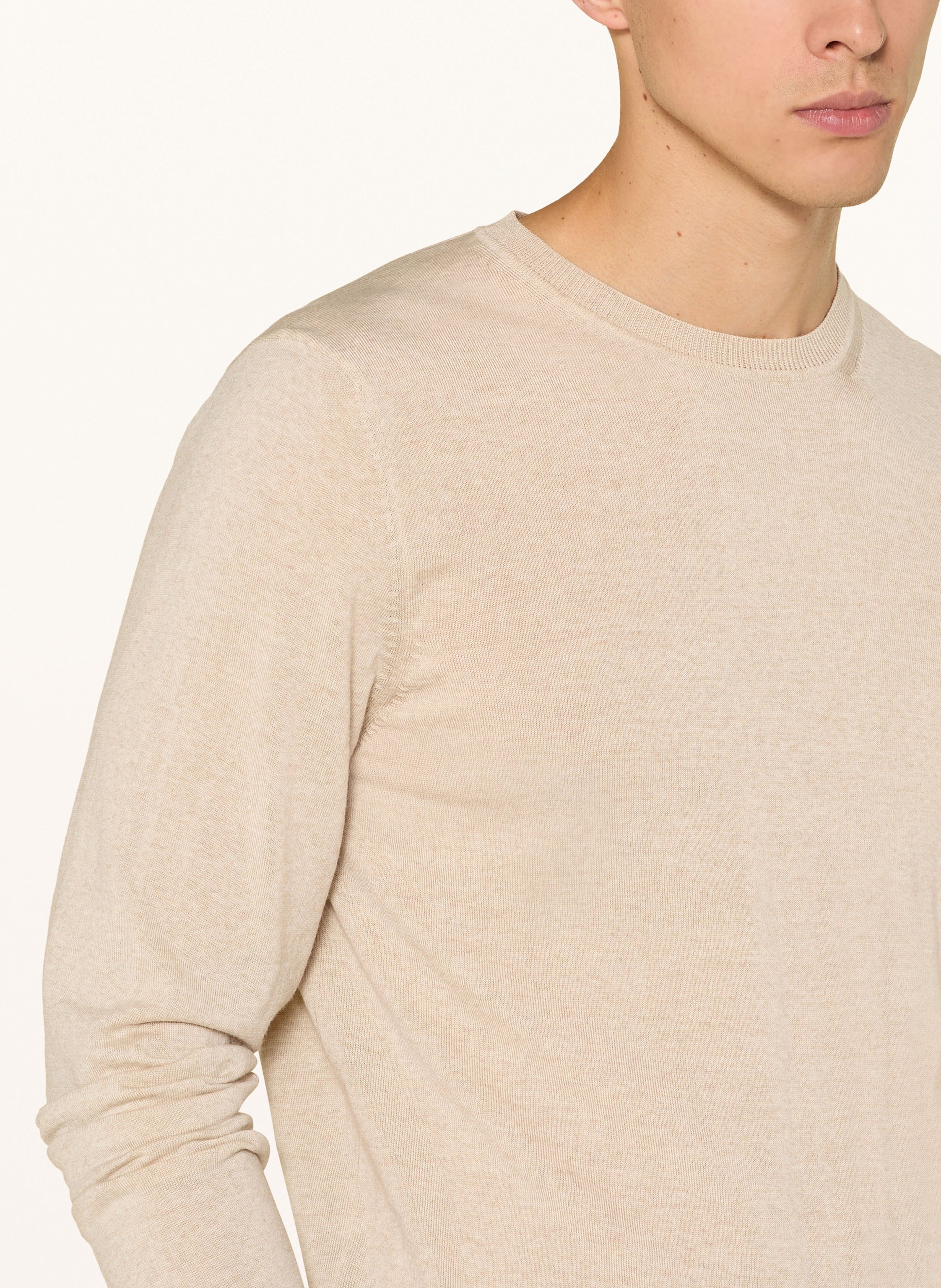 Thumbnail - Tommy Hilfiger Pullover Aus Merinowolle weiss