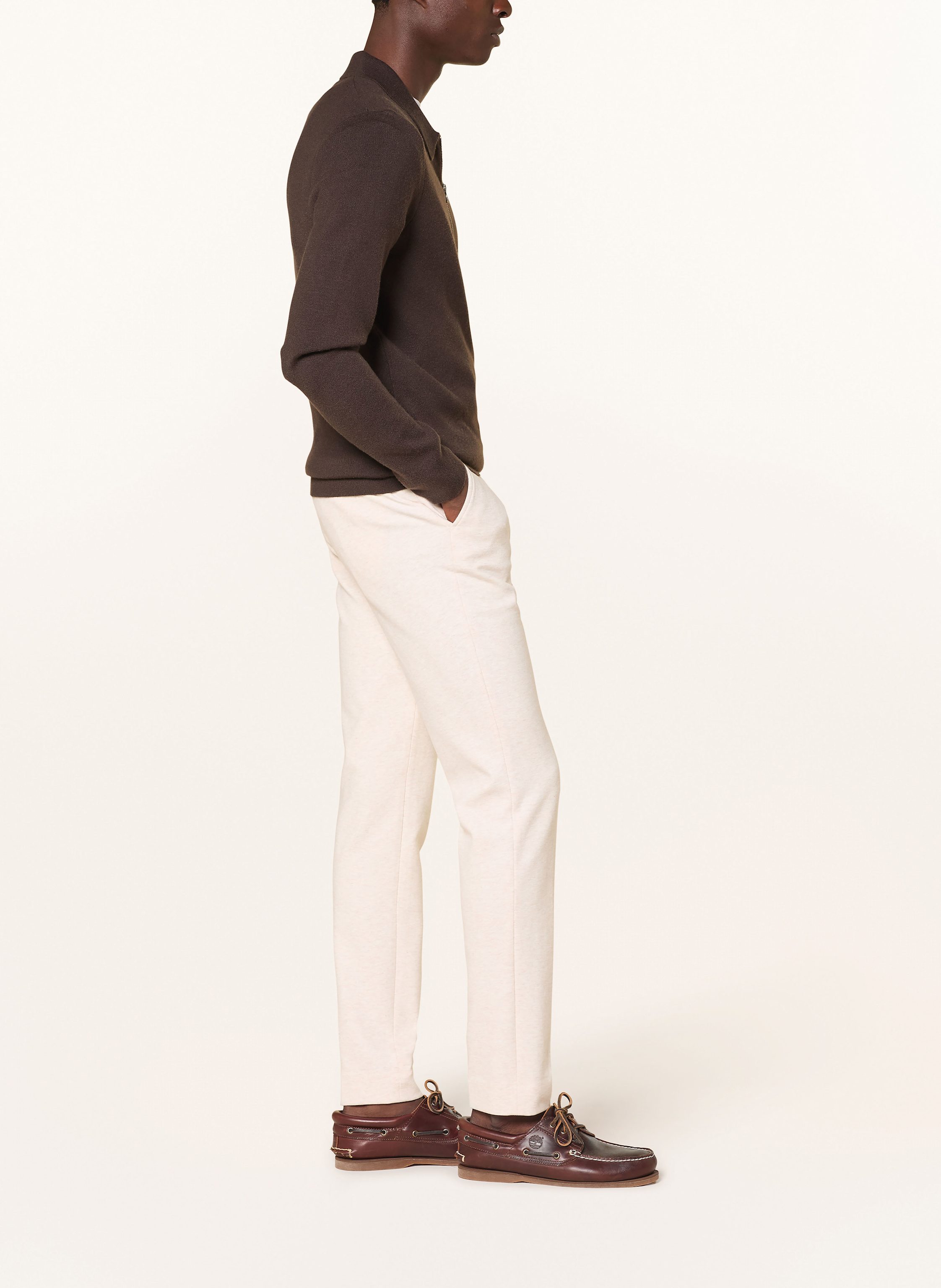 Thumbnail - Scotch & Soda Jerseyhose Core Super Slim Fit weiss