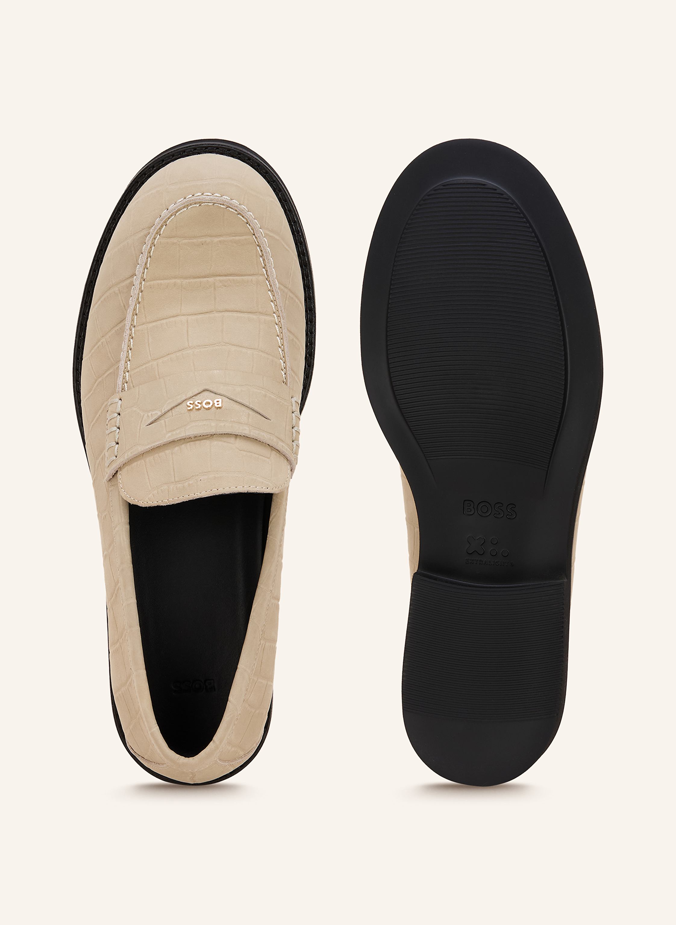 Thumbnail - Boss Penny-Loafer Eleri beige