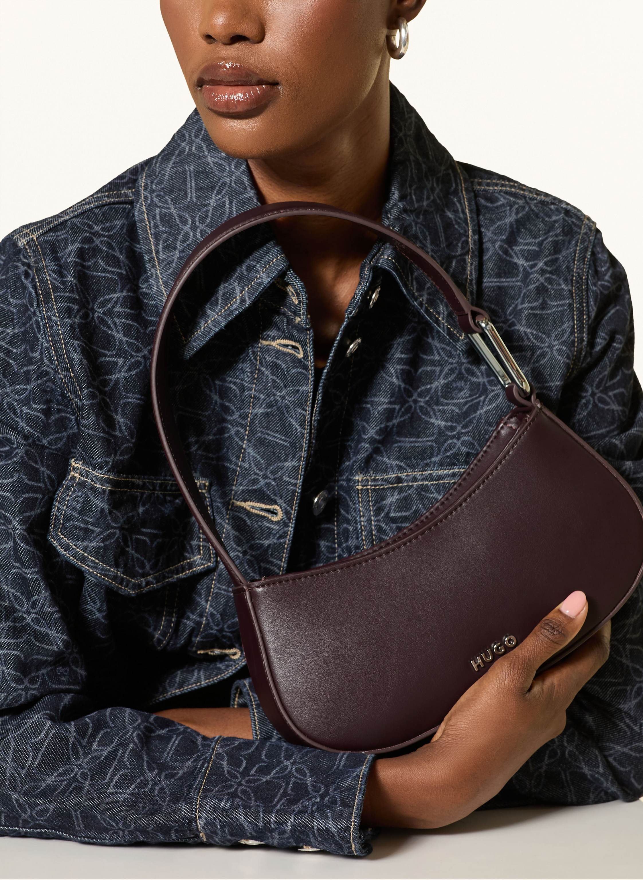 Thumbnail - Hugo Hobo-Bag Terrah rot