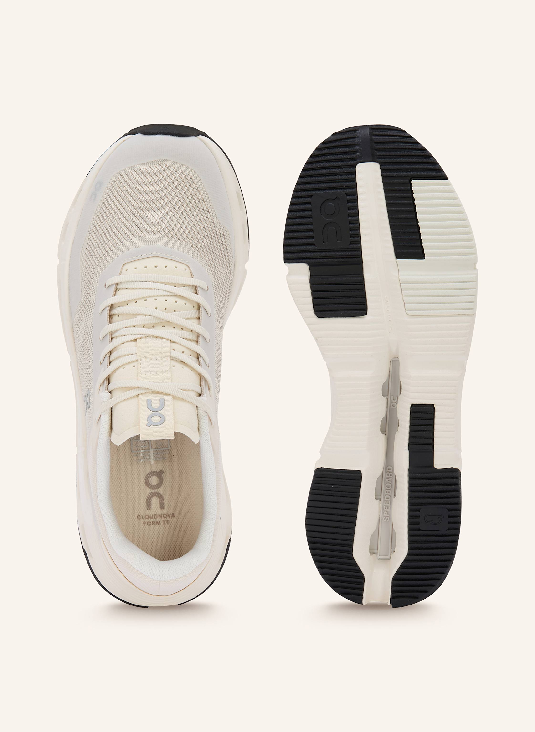 Thumbnail - On Sneaker Cloudnova Form 2 beige