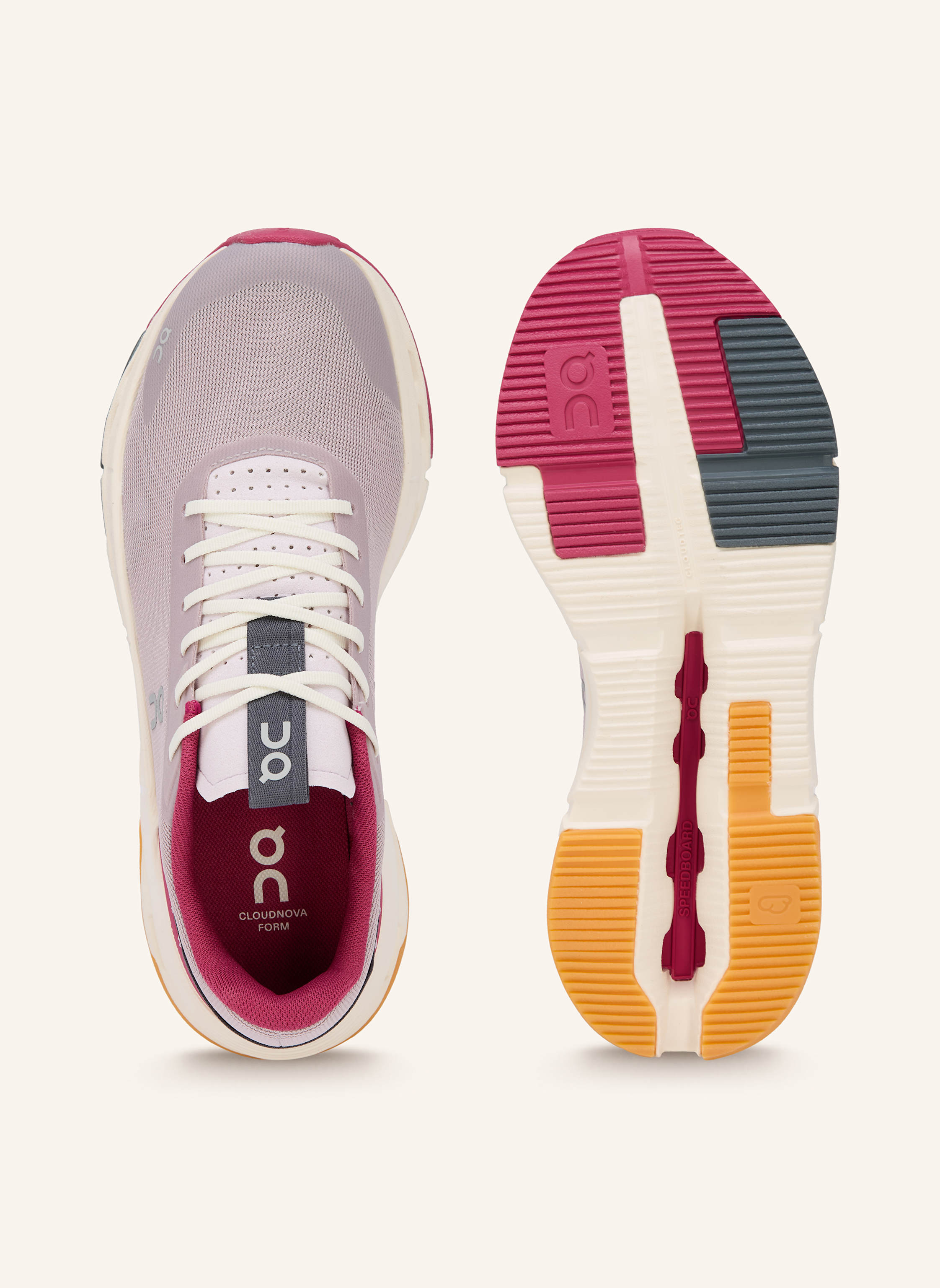 Thumbnail - On Sneaker Cloudnova Form 2 rosa