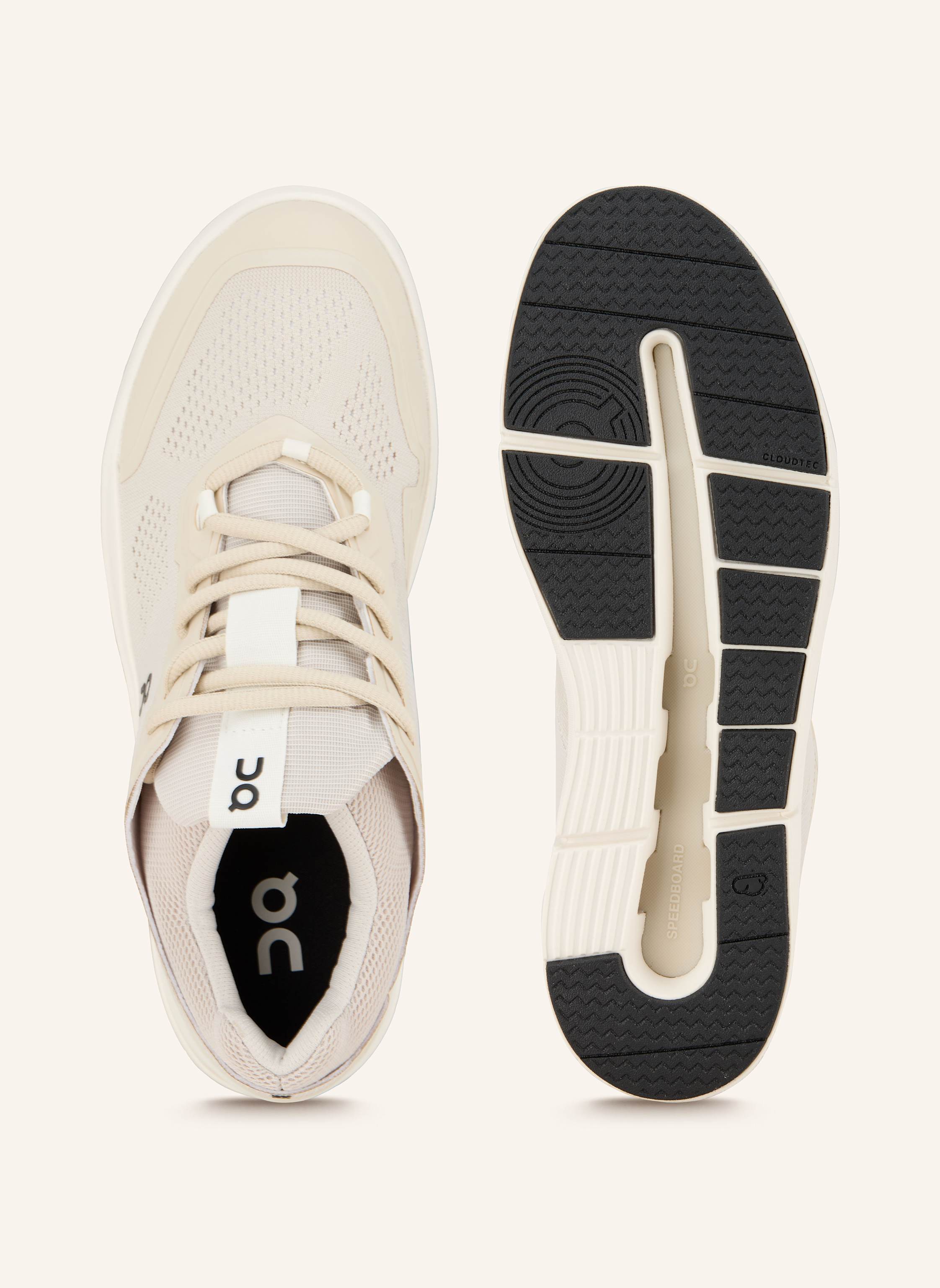 Thumbnail - On Sneaker The Roger Spin beige