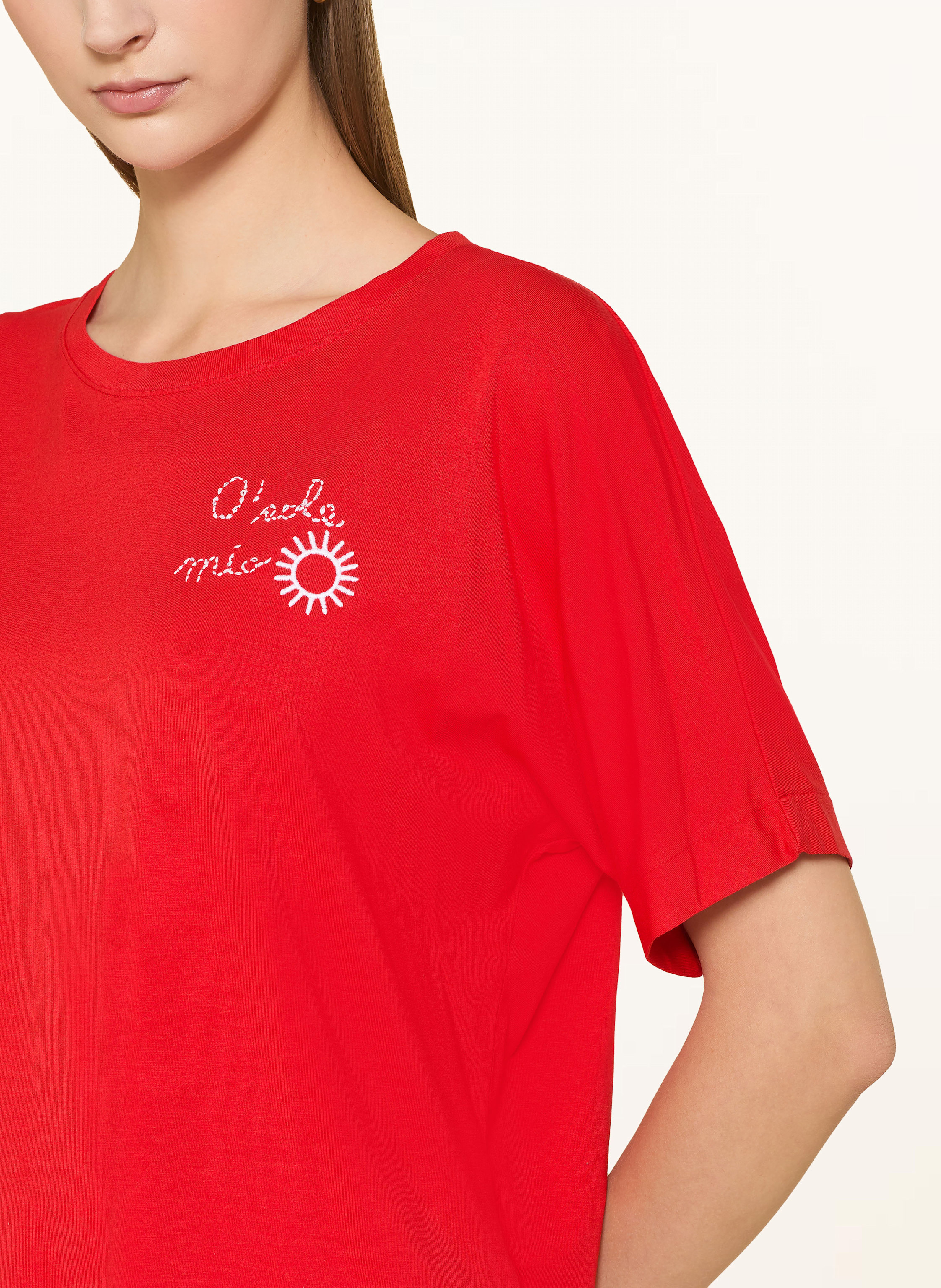 Thumbnail - Oui T-Shirt rot