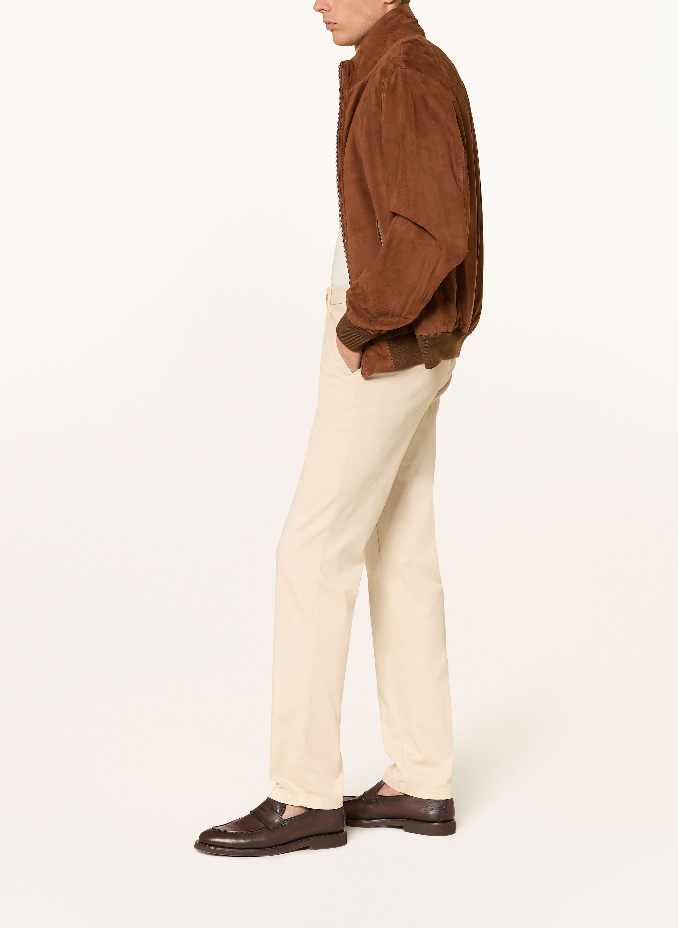 Thumbnail - Baldessarini Chino Slim Fit beige
