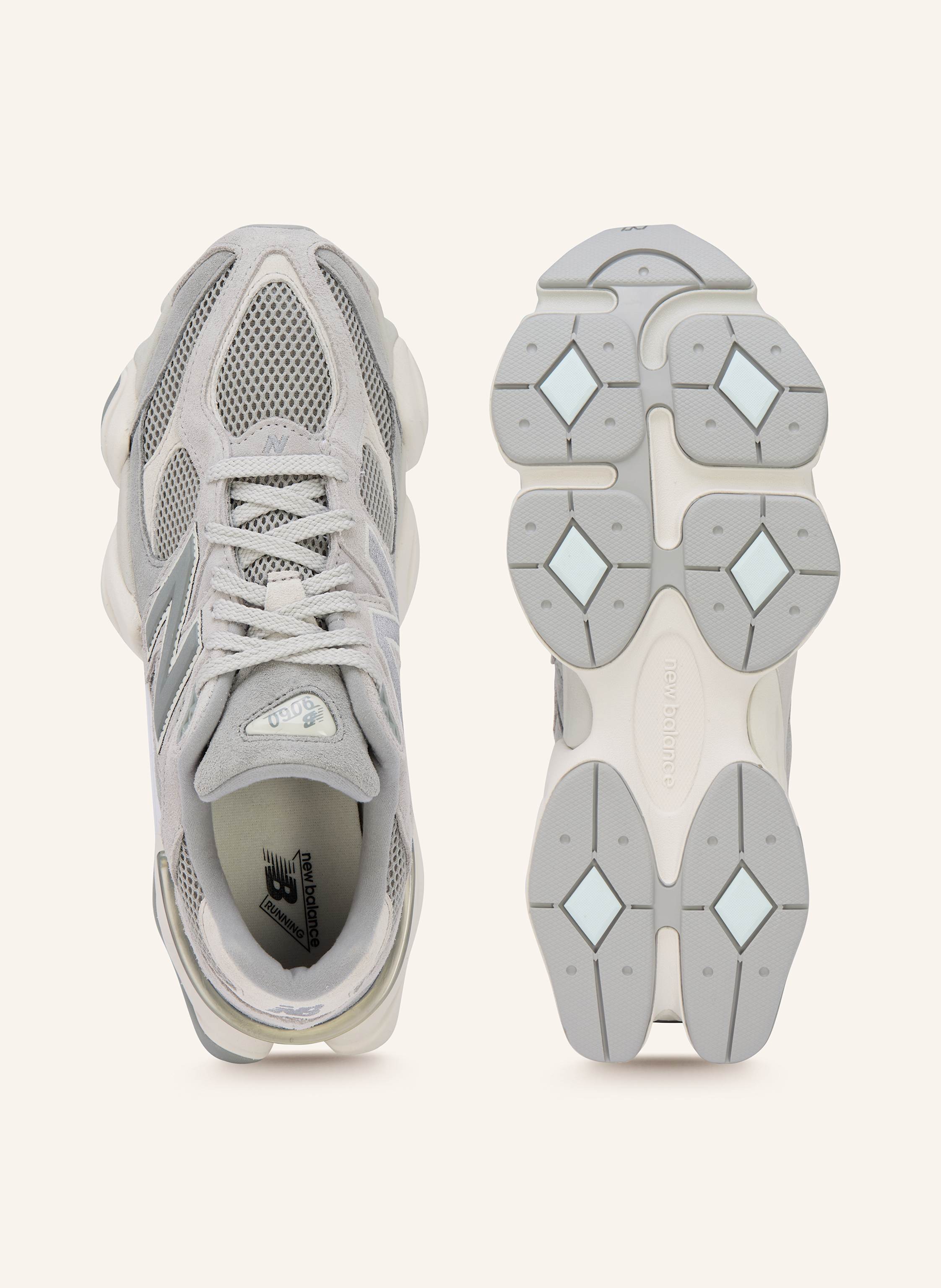 Thumbnail - New Balance Sneaker 9060 grau