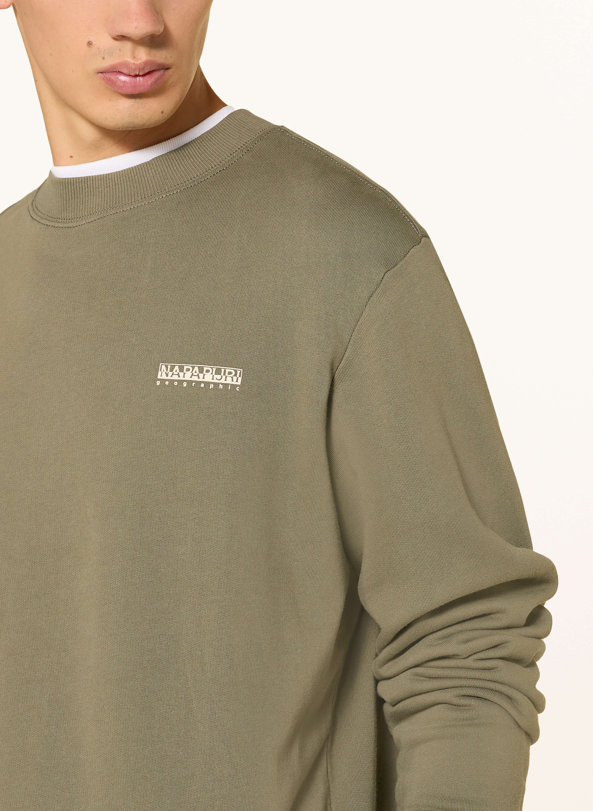 Thumbnail - Napapijri Sweatshirt B-Small Box C gruen