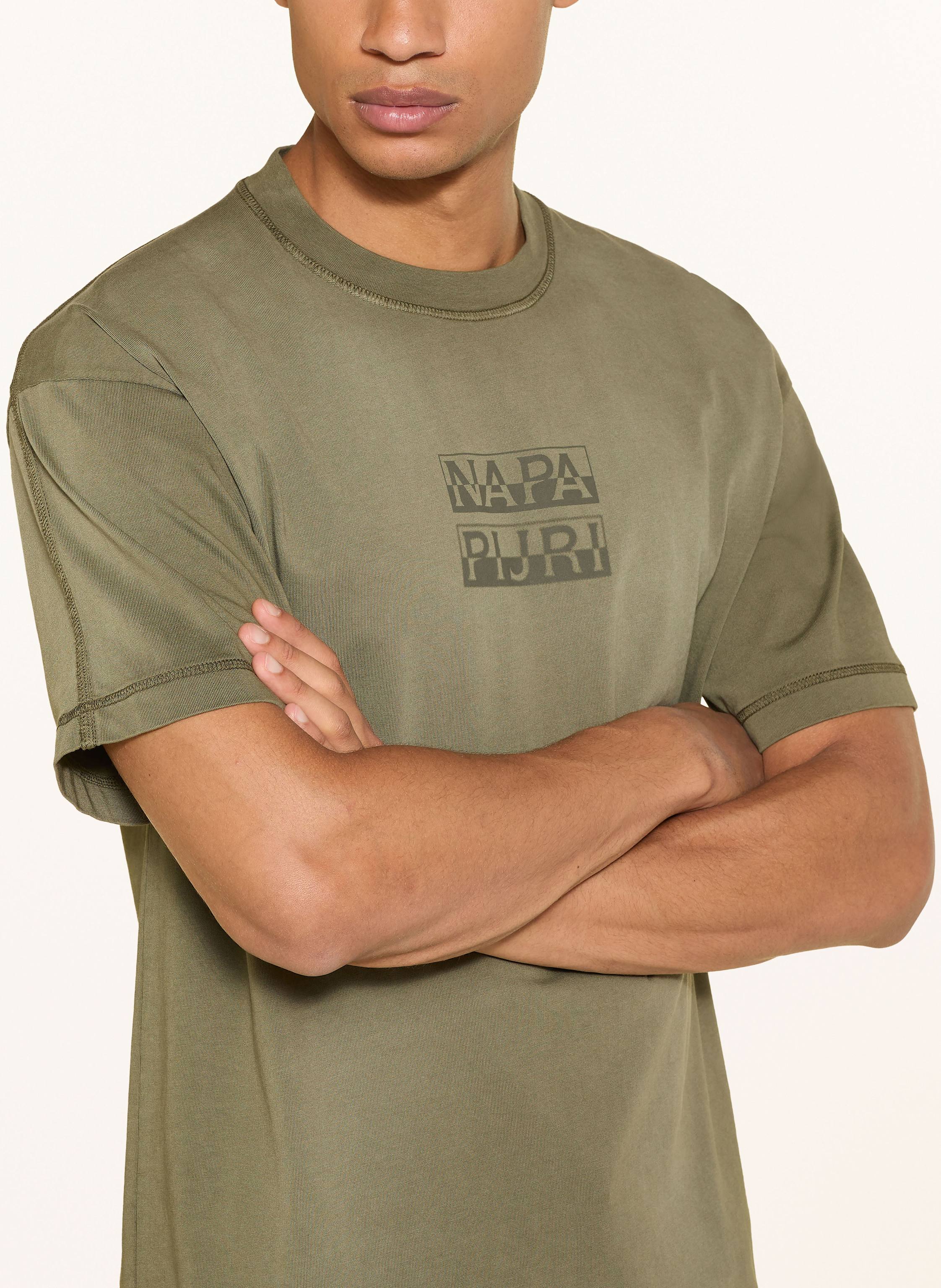 Thumbnail - Napapijri T-Shirt S-Comel gruen