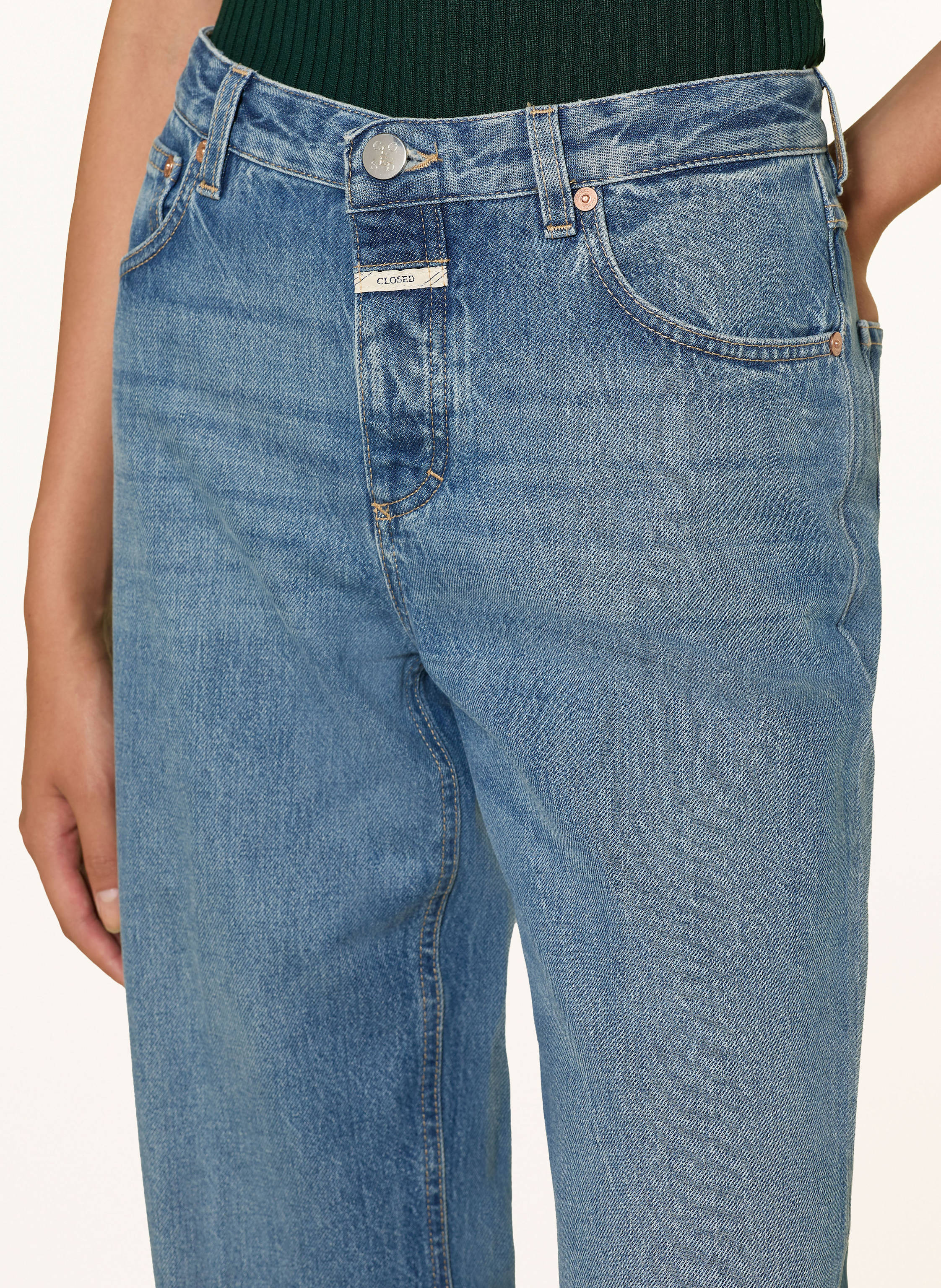 Thumbnail - Closed Wide Leg Jeans Gillan blau