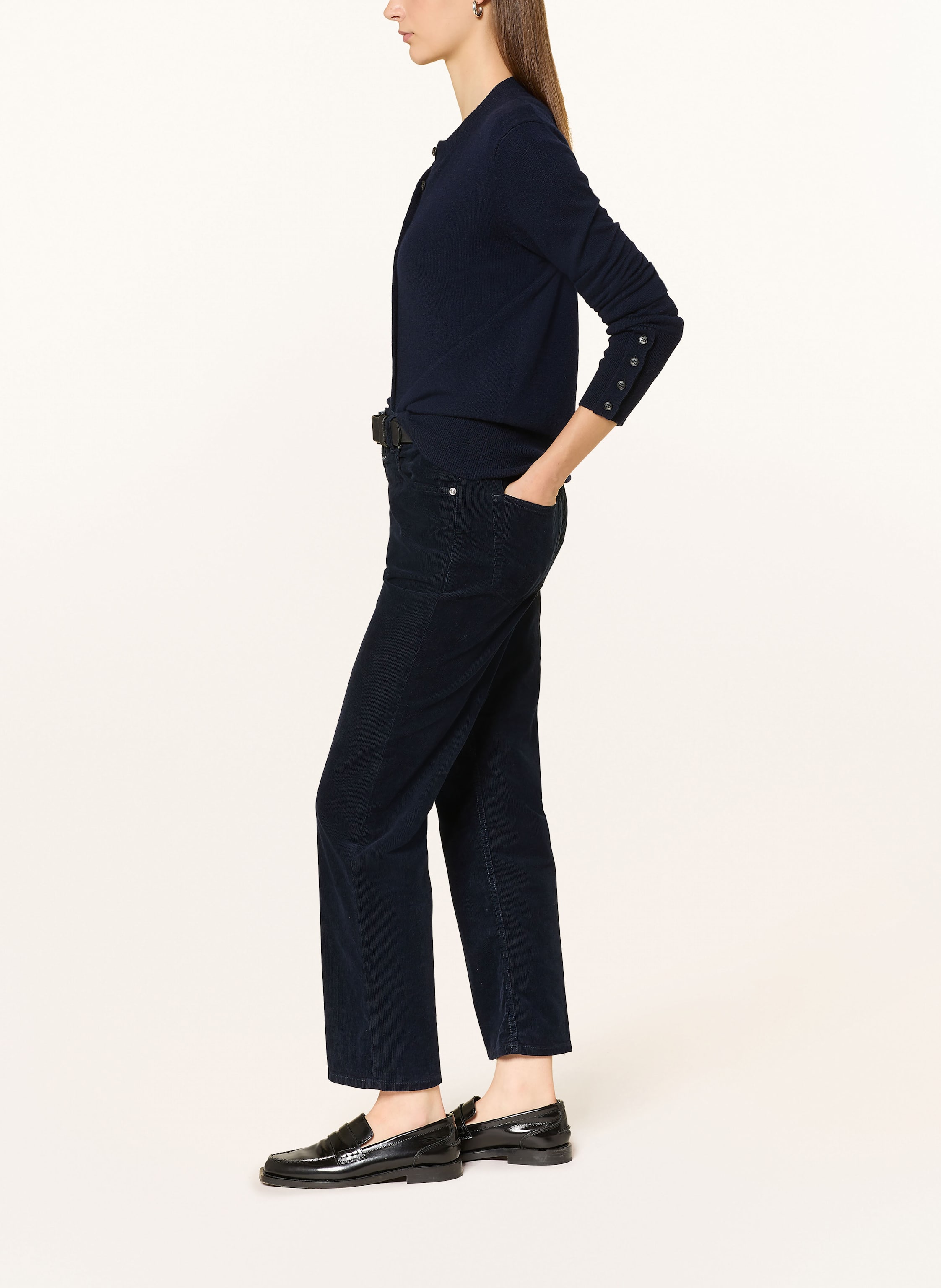 Thumbnail - Closed Cordhose Milo blau