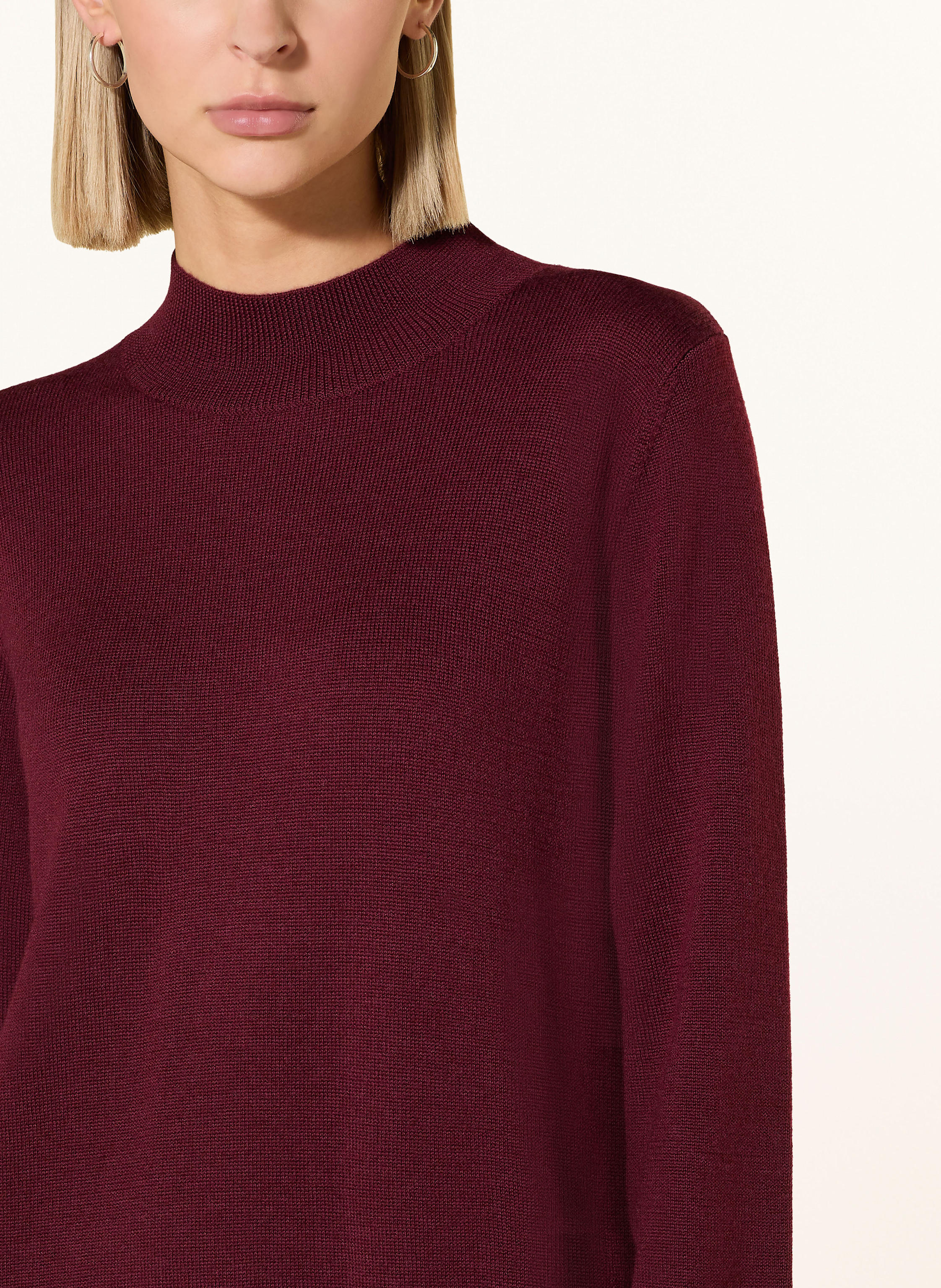 Thumbnail - Darling Harbour Strickkleid rot