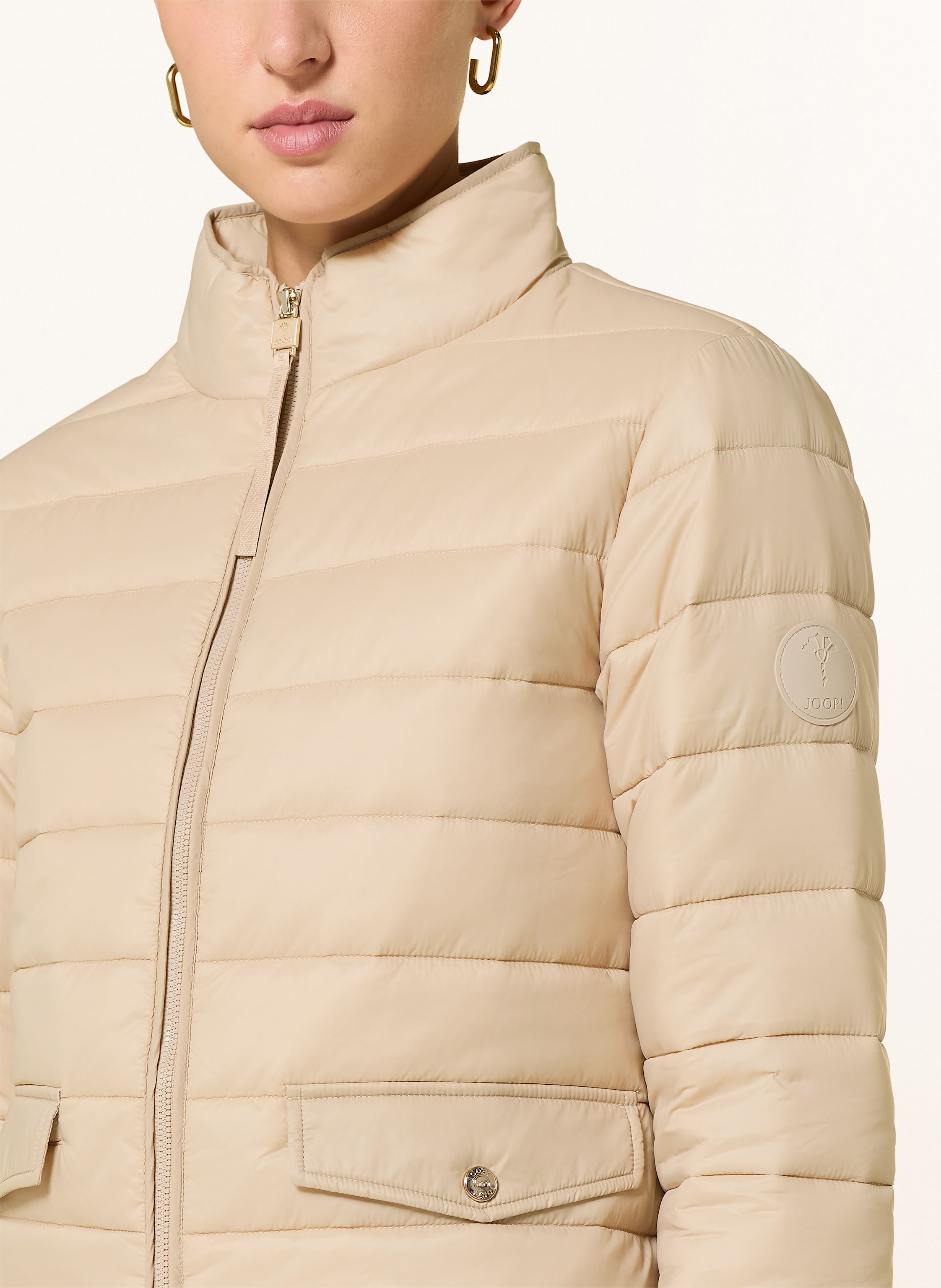 Thumbnail - Joop! Steppjacke Olivia beige