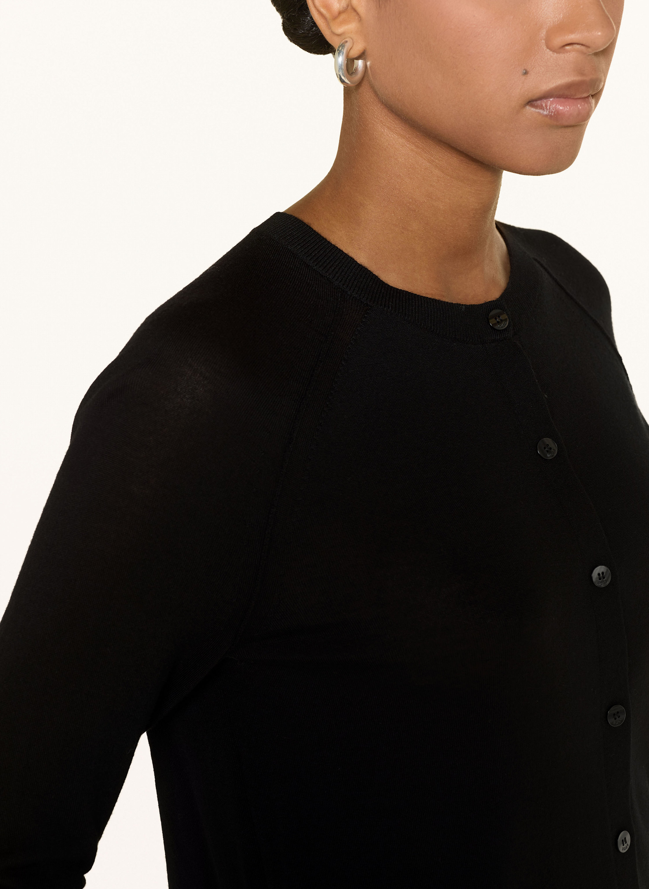 Thumbnail - Boss Strickjacke Fonami schwarz