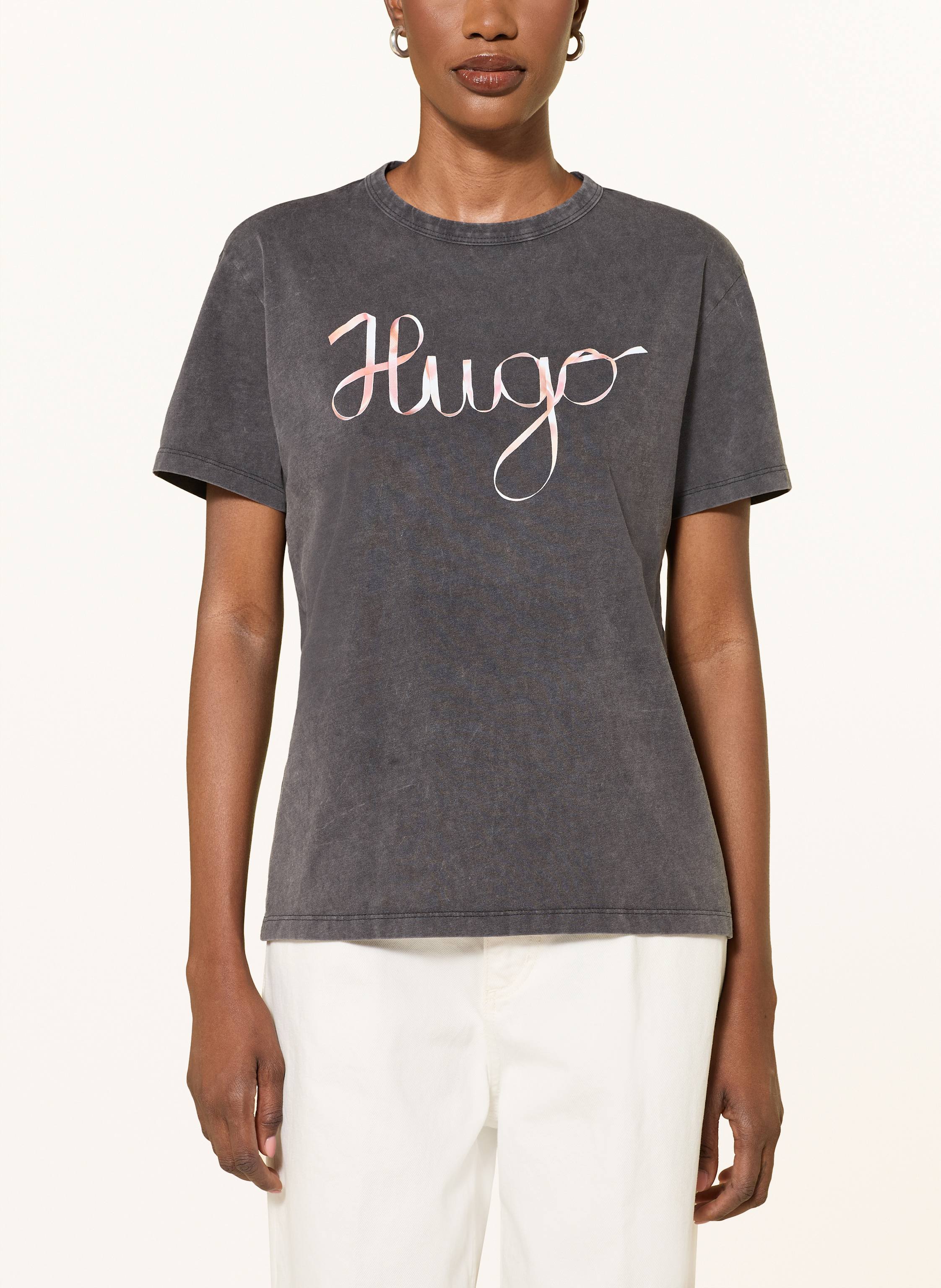 Thumbnail - Hugo T-Shirt Damacia grau