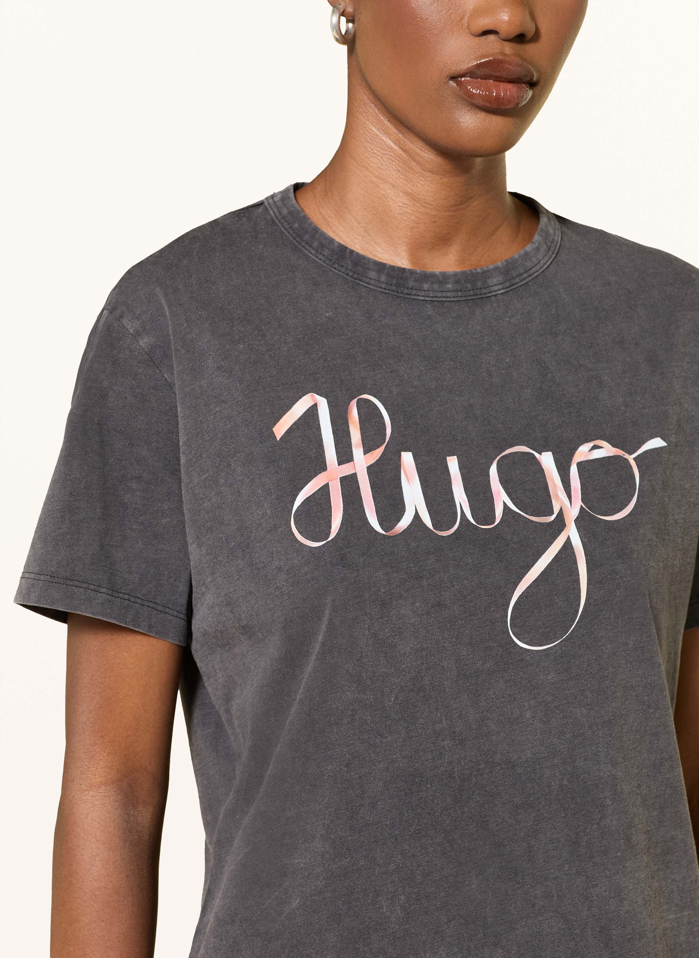 Thumbnail - Hugo T-Shirt Damacia grau