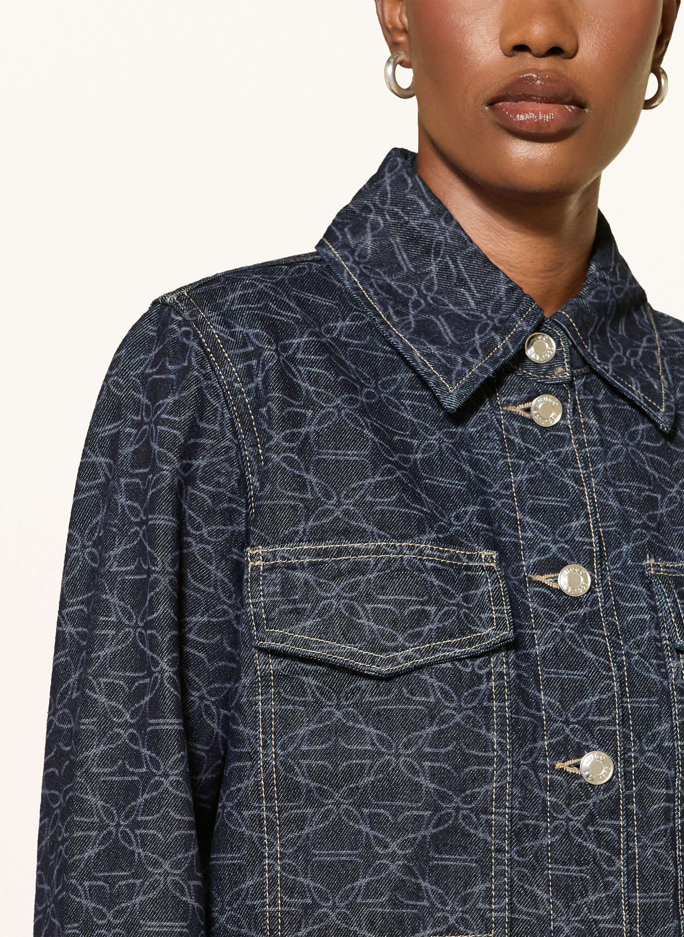 Thumbnail - Hugo Jeansjacke Gadison blau