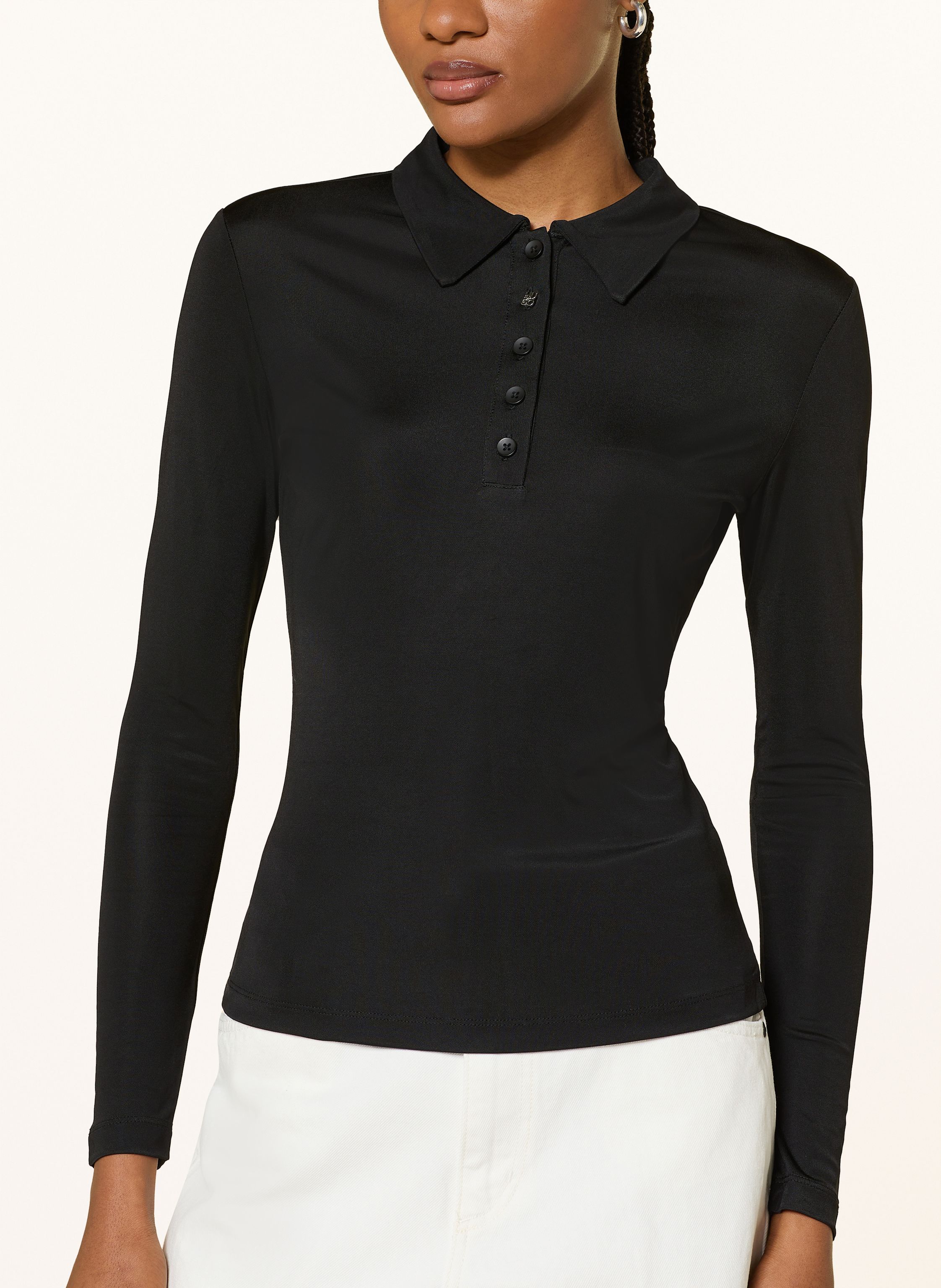 Thumbnail - Hugo Jersey-Poloshirt Darosevil schwarz