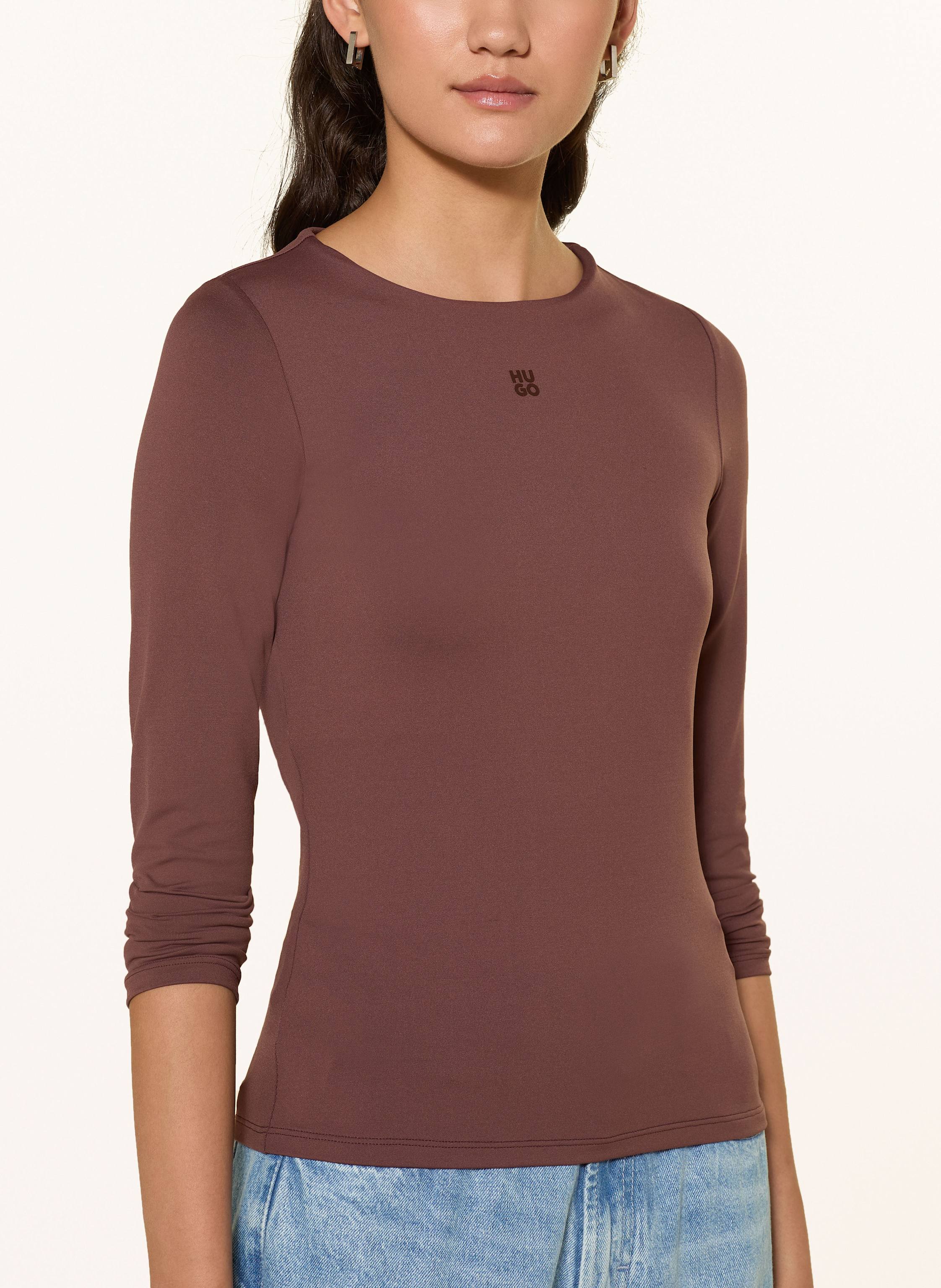 Thumbnail - Hugo Longsleeve Dasiia braun