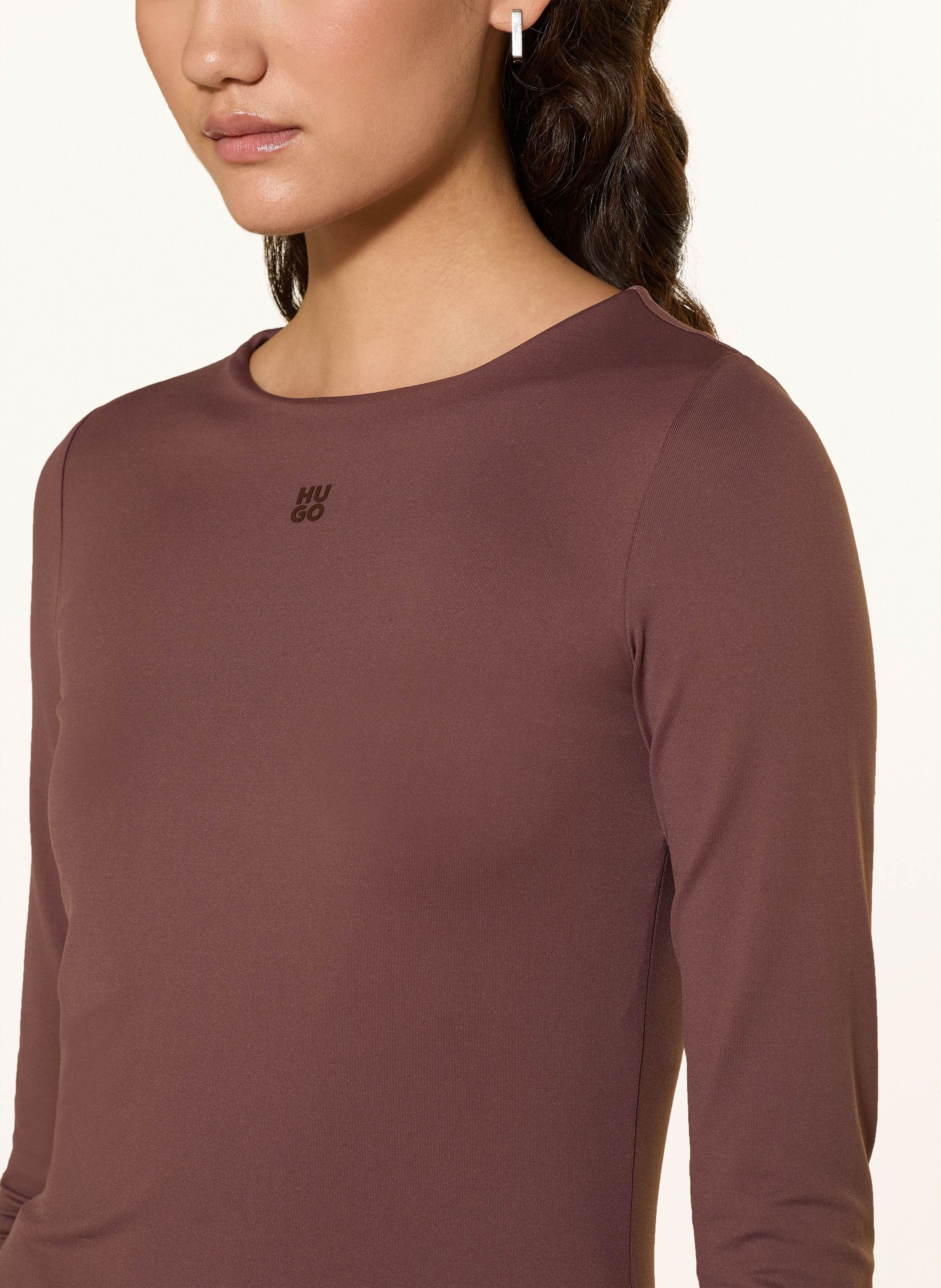 Thumbnail - Hugo Longsleeve Dasiia braun