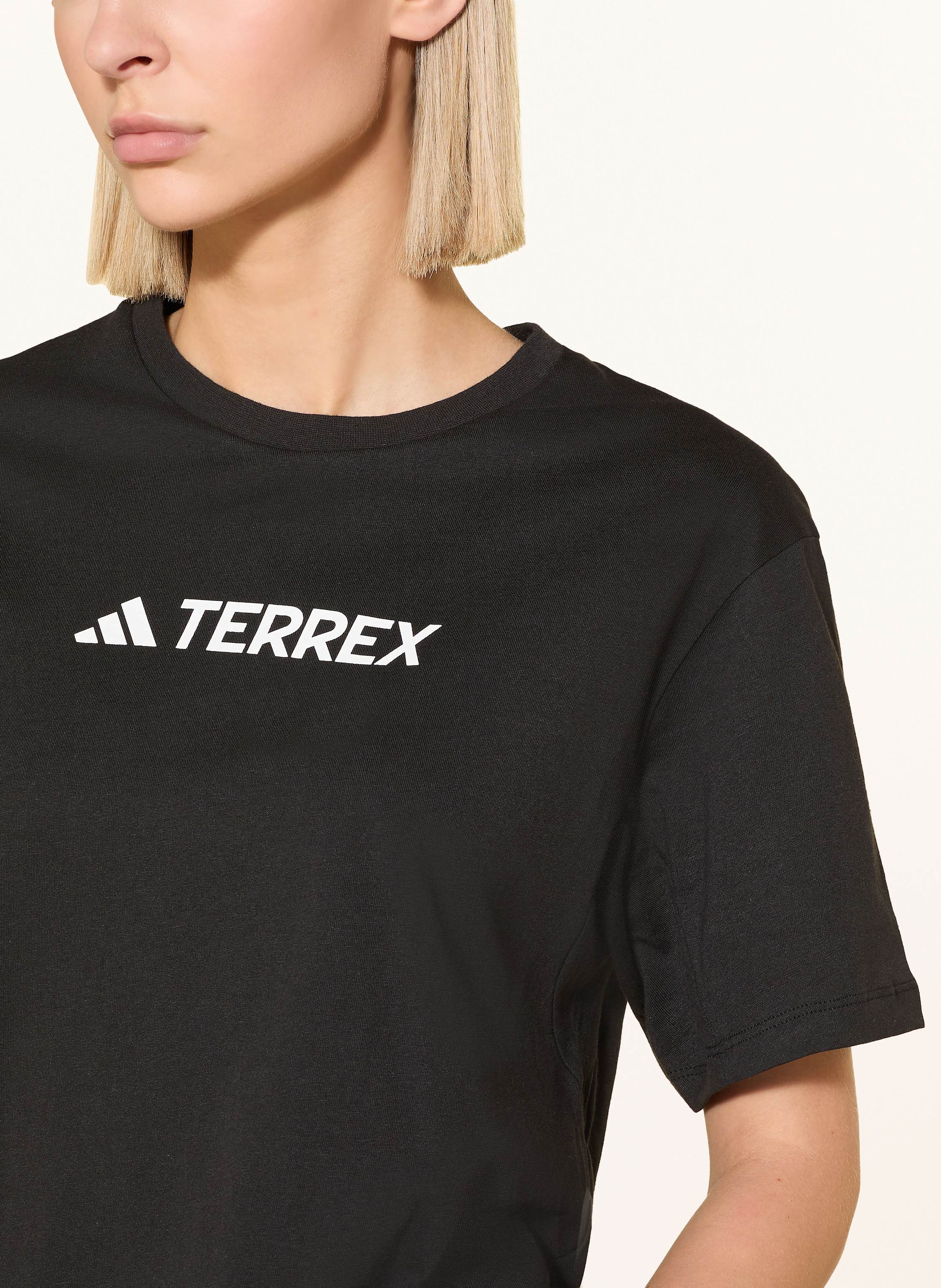 Thumbnail - Adidas Terrex T-Shirt Terrex Classic Logo schwarz