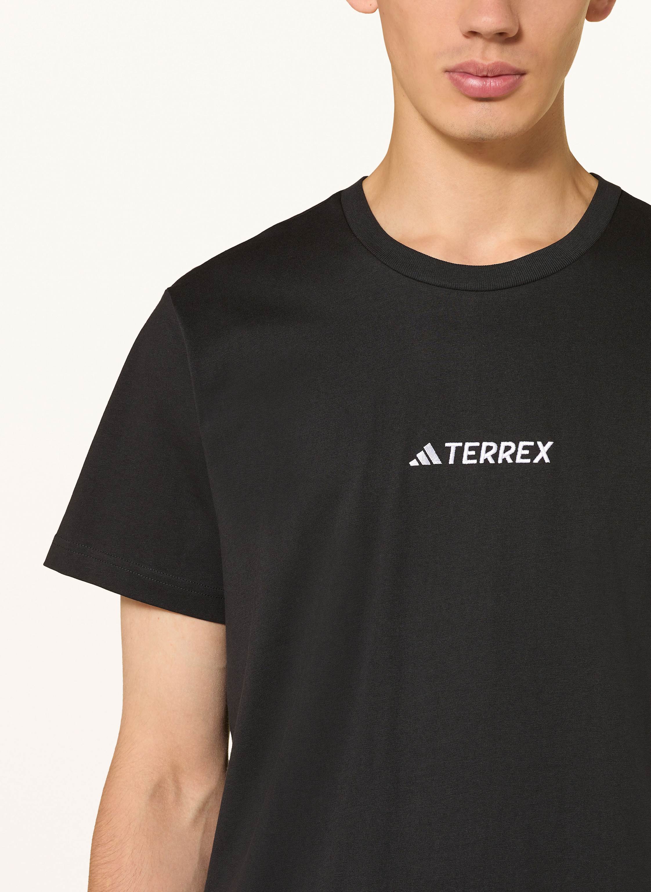 Thumbnail - Adidas Terrex T-Shirt Terrey Signature Aop Graphic schwarz