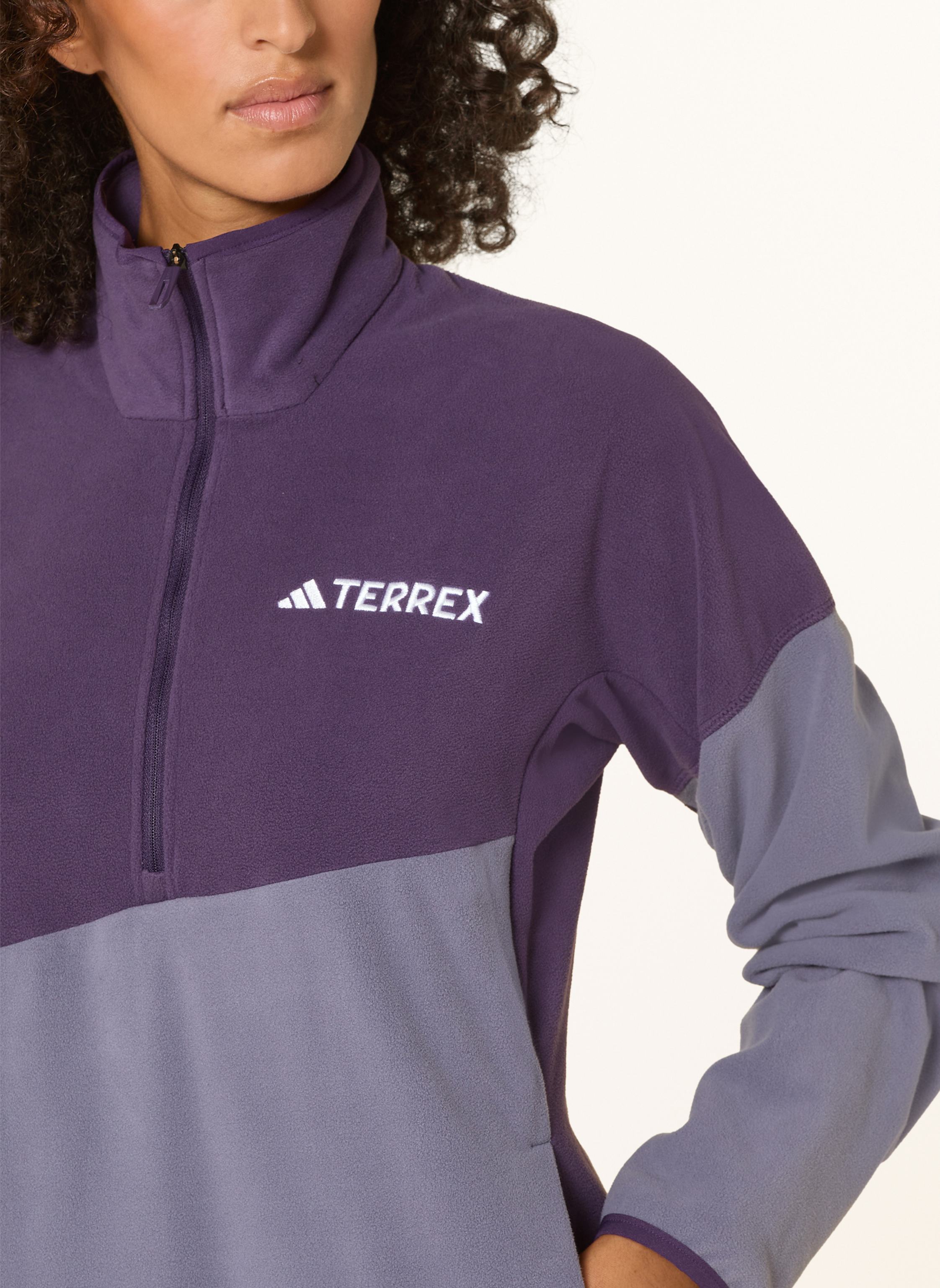 Thumbnail - Adidas Terrex Fleece-Troyer Terrex Multi Climawarm lila