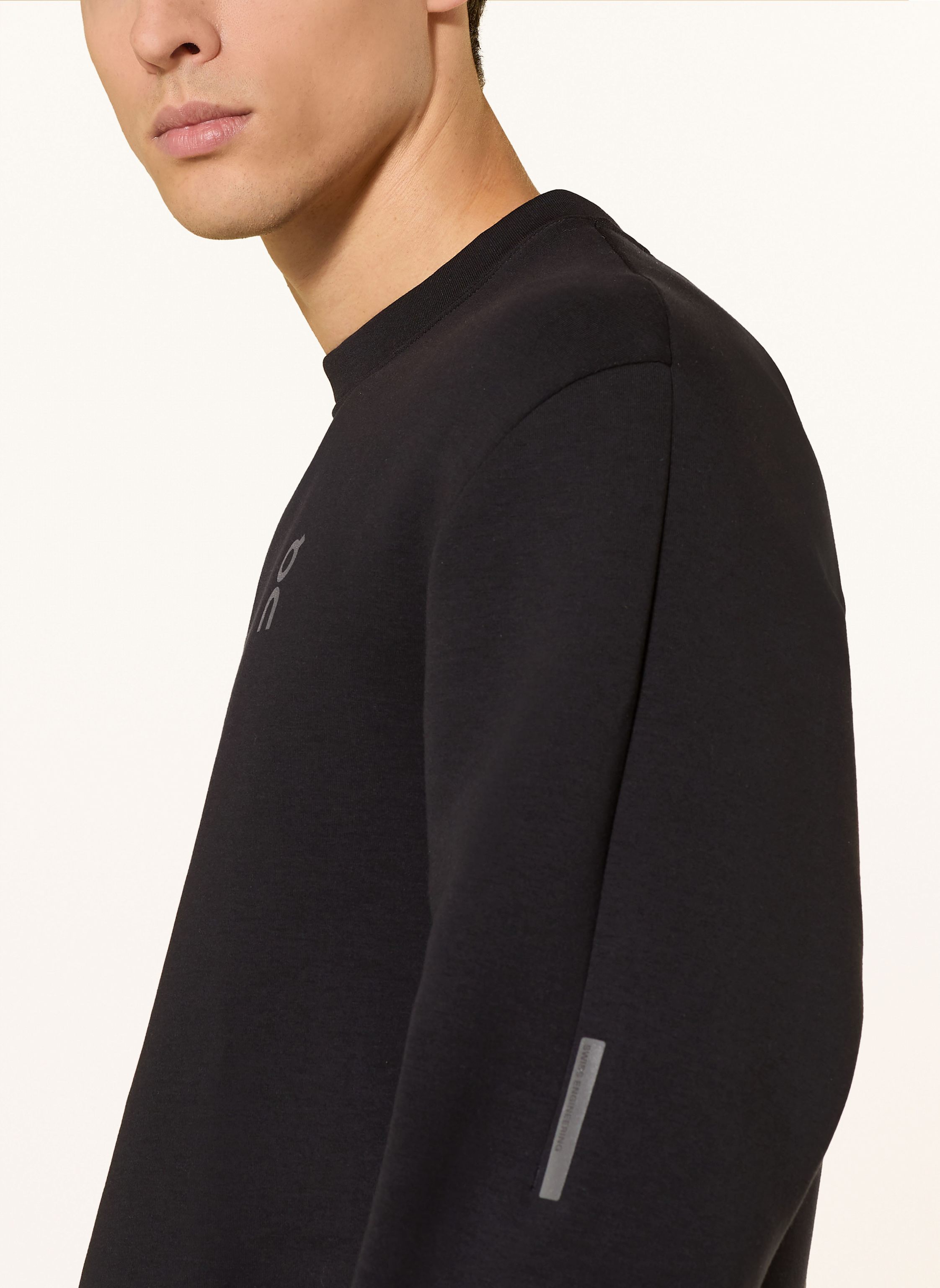 Thumbnail - On Sweatshirt Focus Tech Crew schwarz