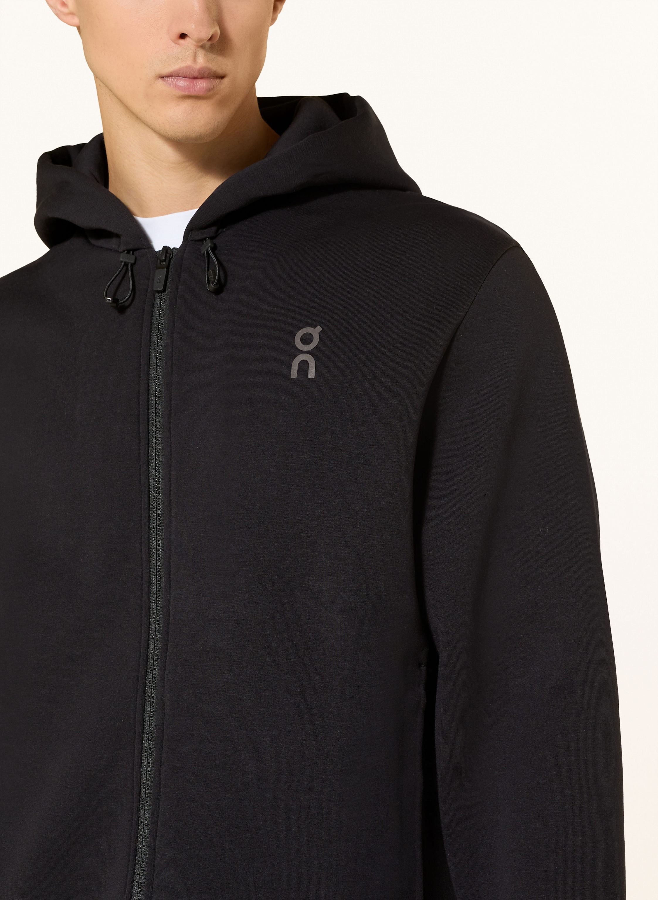 Thumbnail - On Sweatjacke Focus Tech Zip Hoodie schwarz