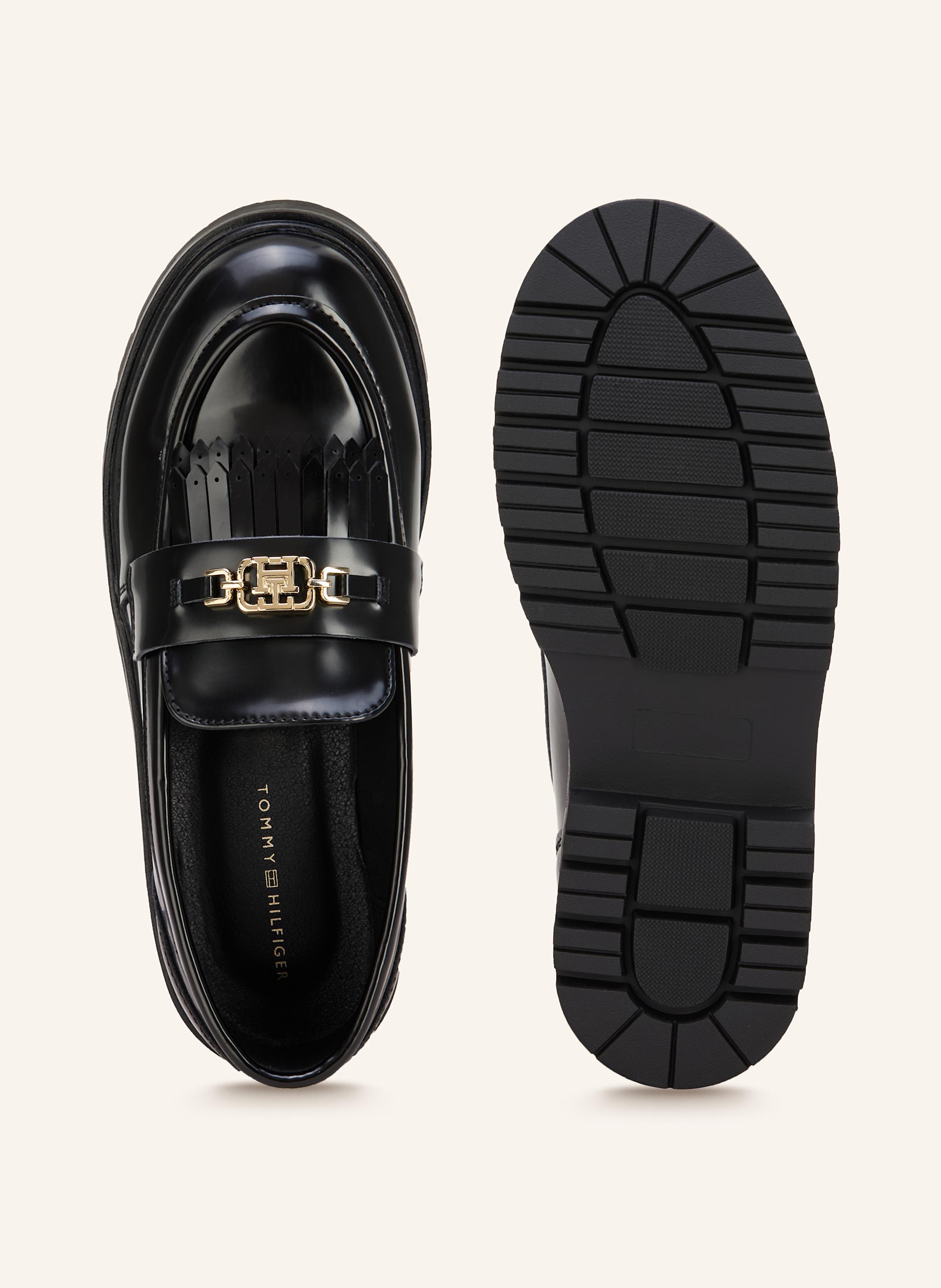 Thumbnail - Tommy Hilfiger Lack-Loafer schwarz