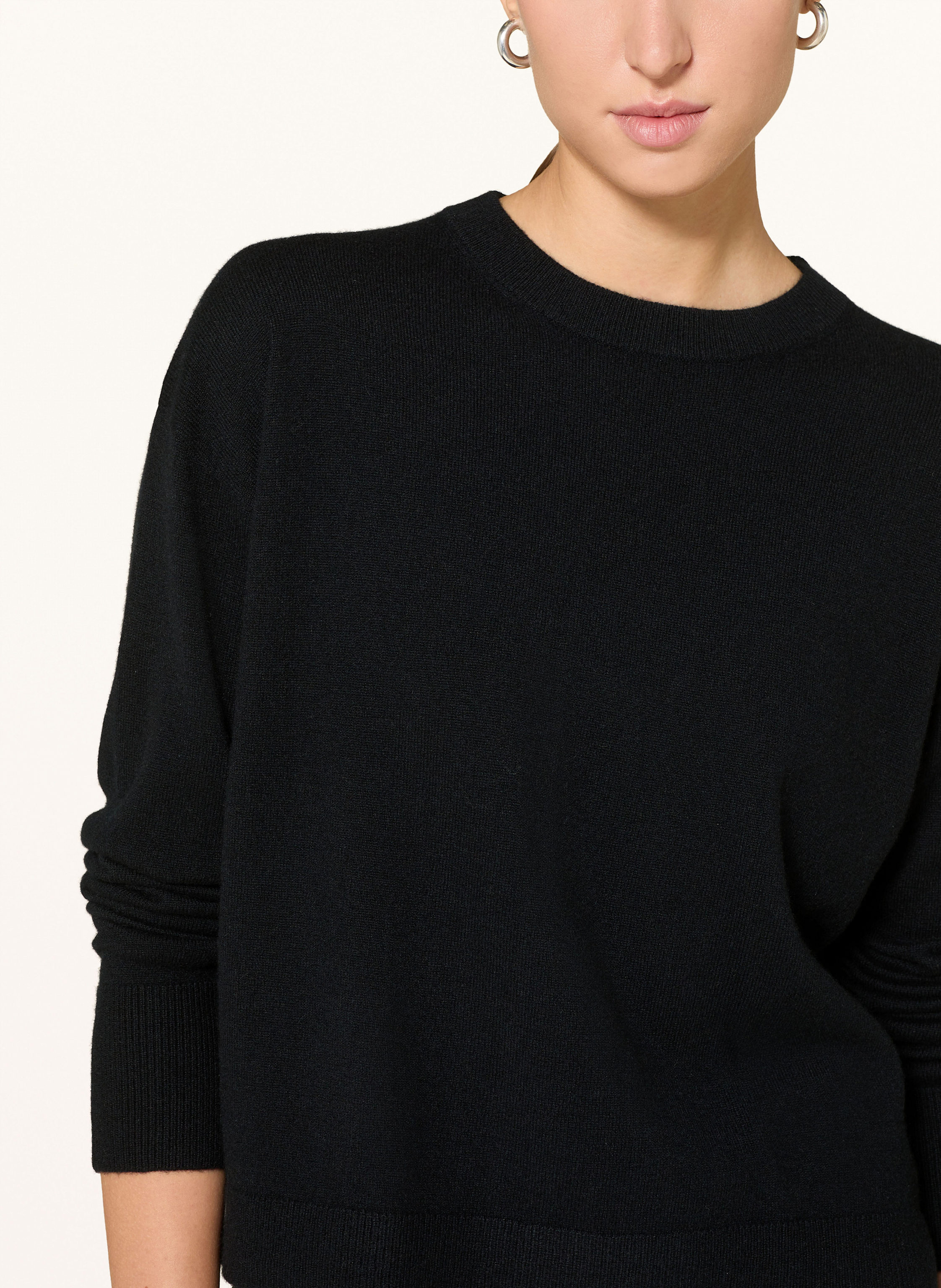 Thumbnail - Darling Harbour Cashmere-Pullover schwarz