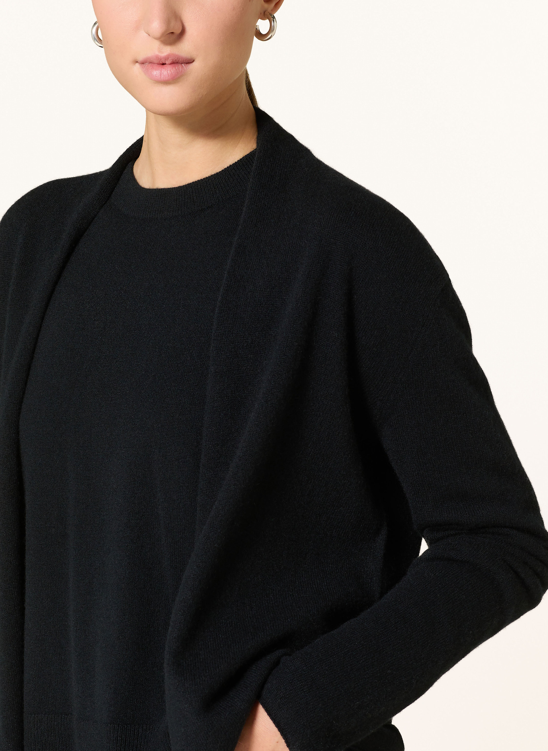 Thumbnail - Darling Harbour Strickhülle Aus Cashmere schwarz