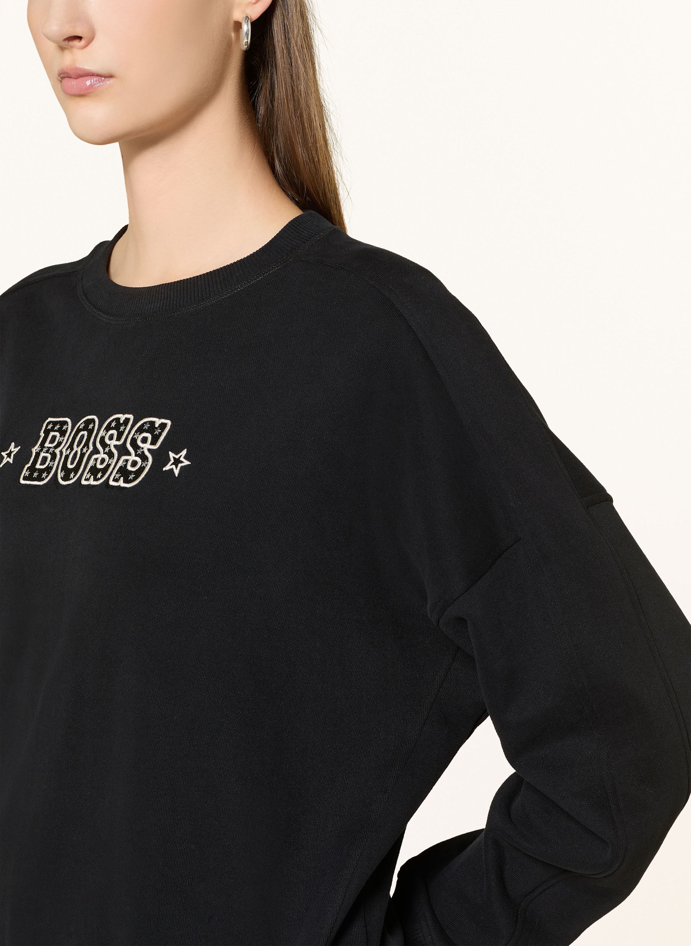 Thumbnail - Boss Sweatshirt Eland schwarz