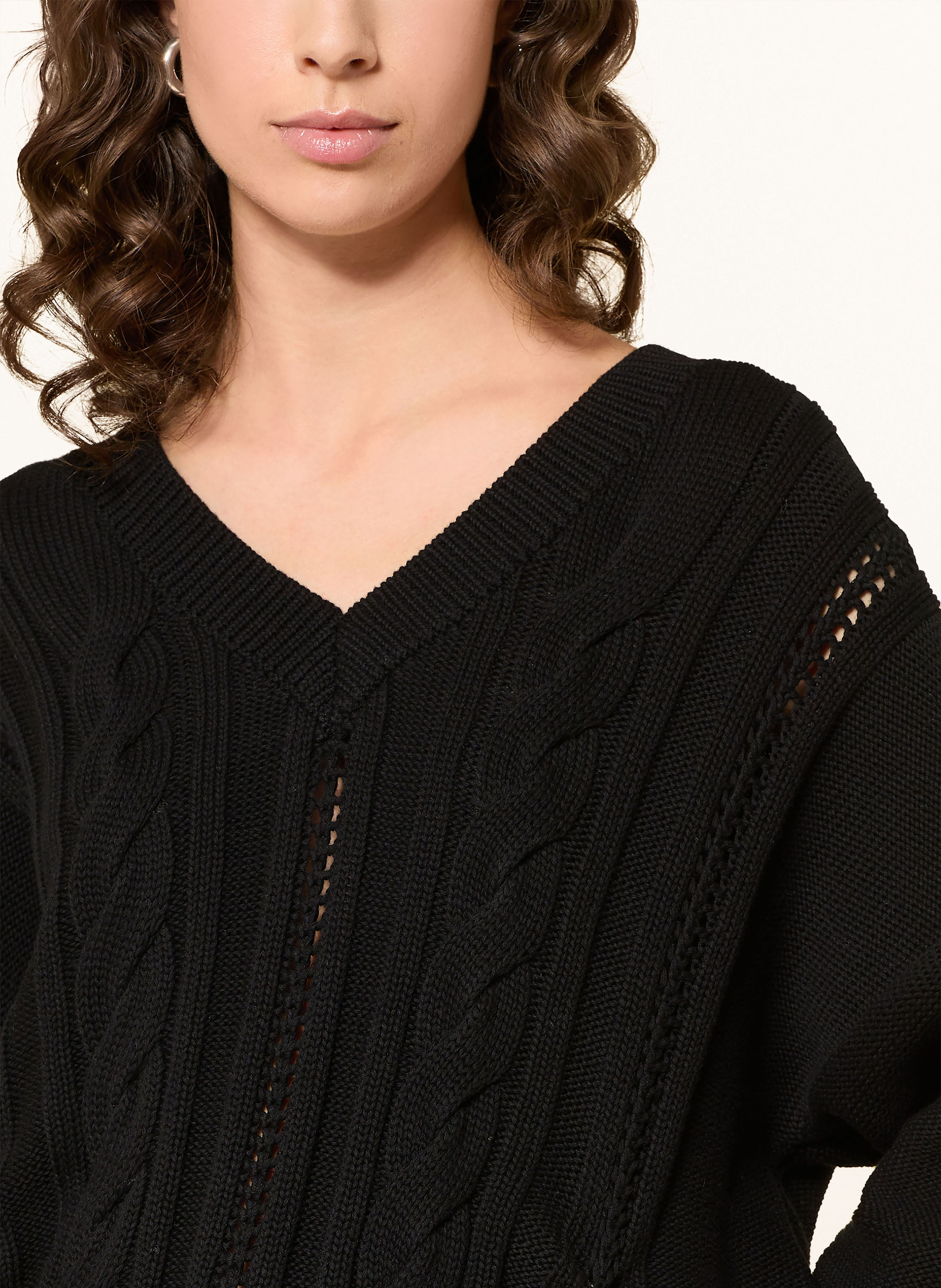 Thumbnail - Boss Pullover Fangallo schwarz