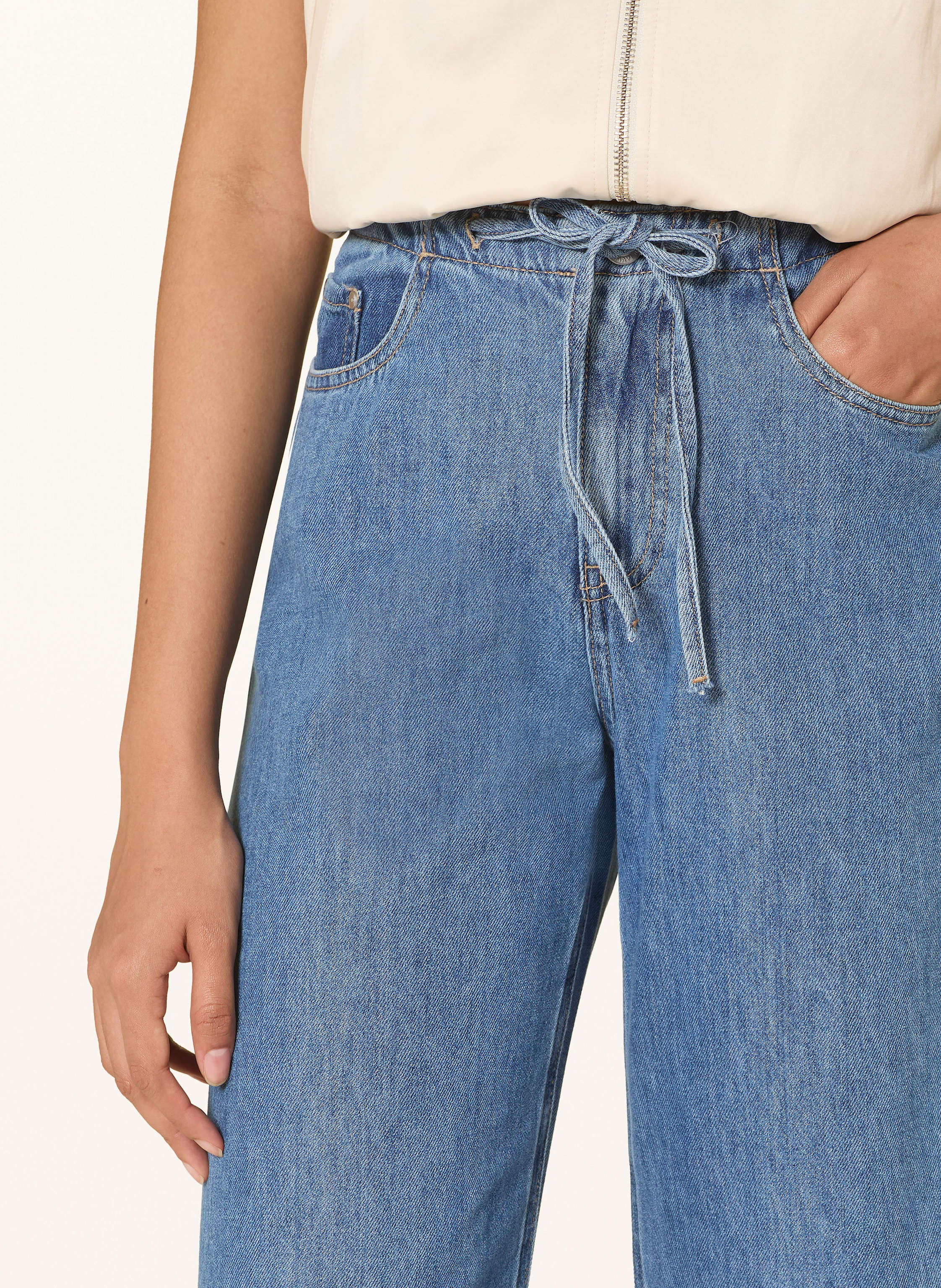 Thumbnail - Mavi Wide Leg Jeans Merly blau