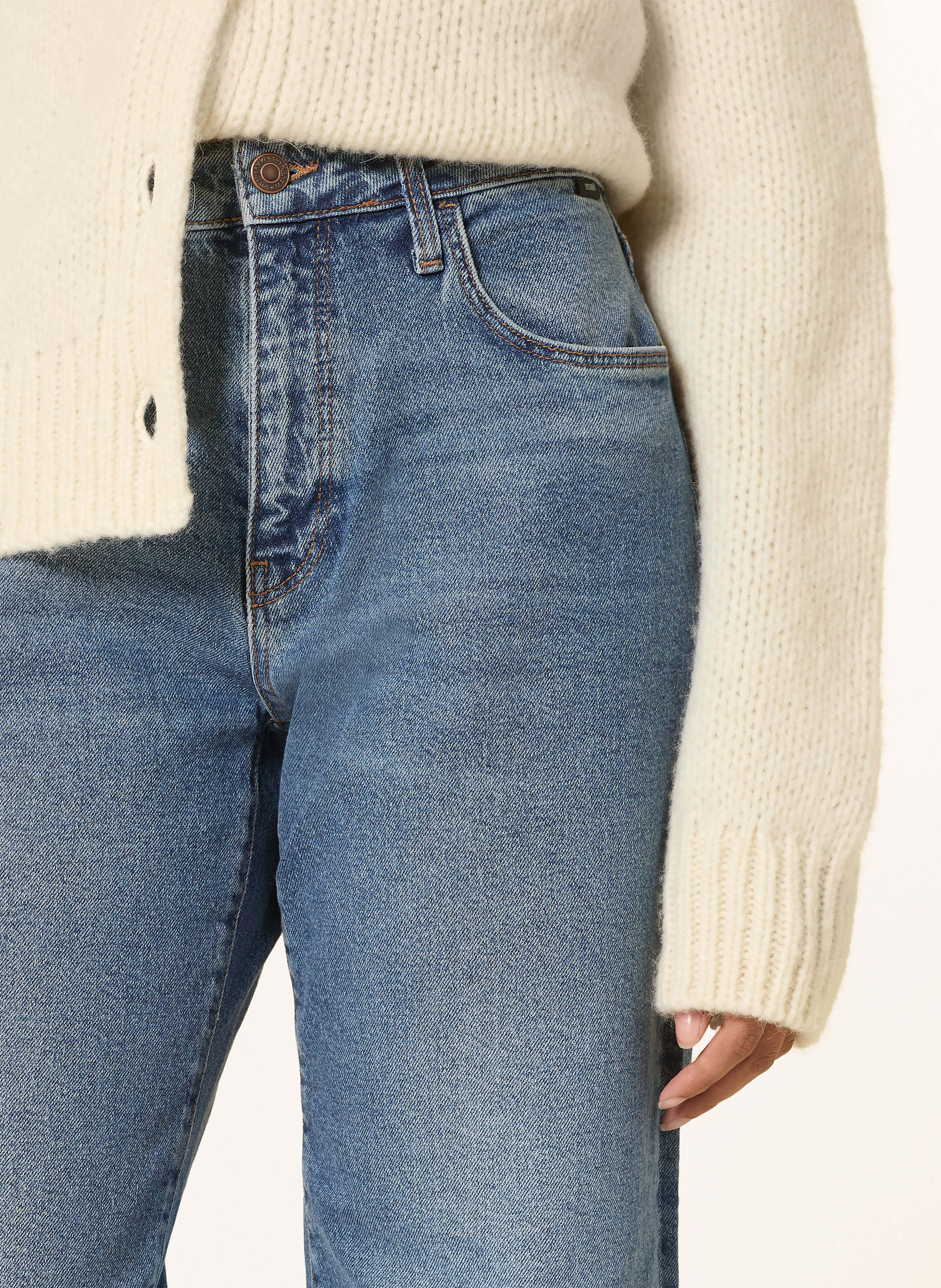 Thumbnail - Mavi Mom Jeans Leila blau