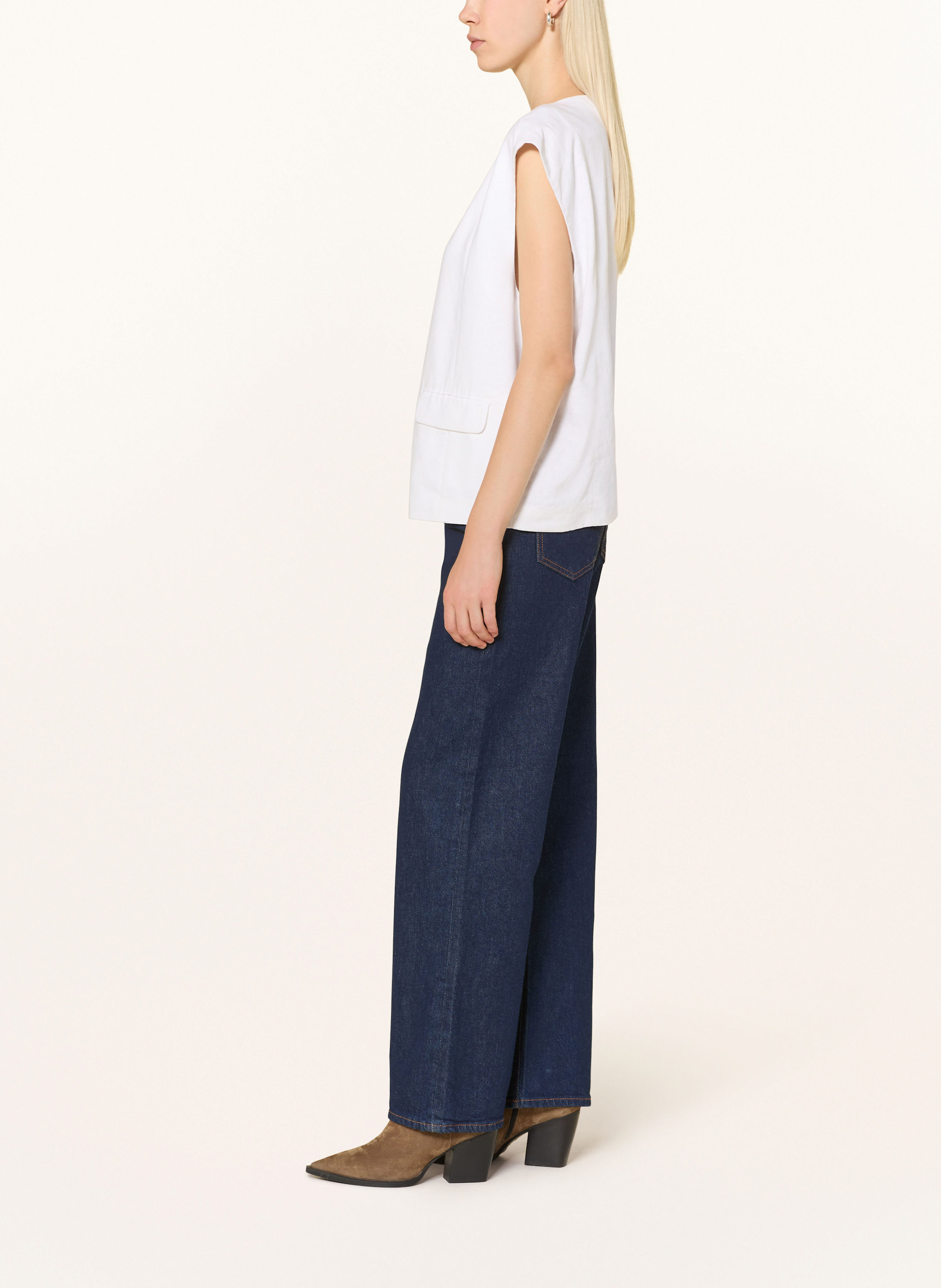 Thumbnail - Mavi Wide Leg Jeans Malibu blau